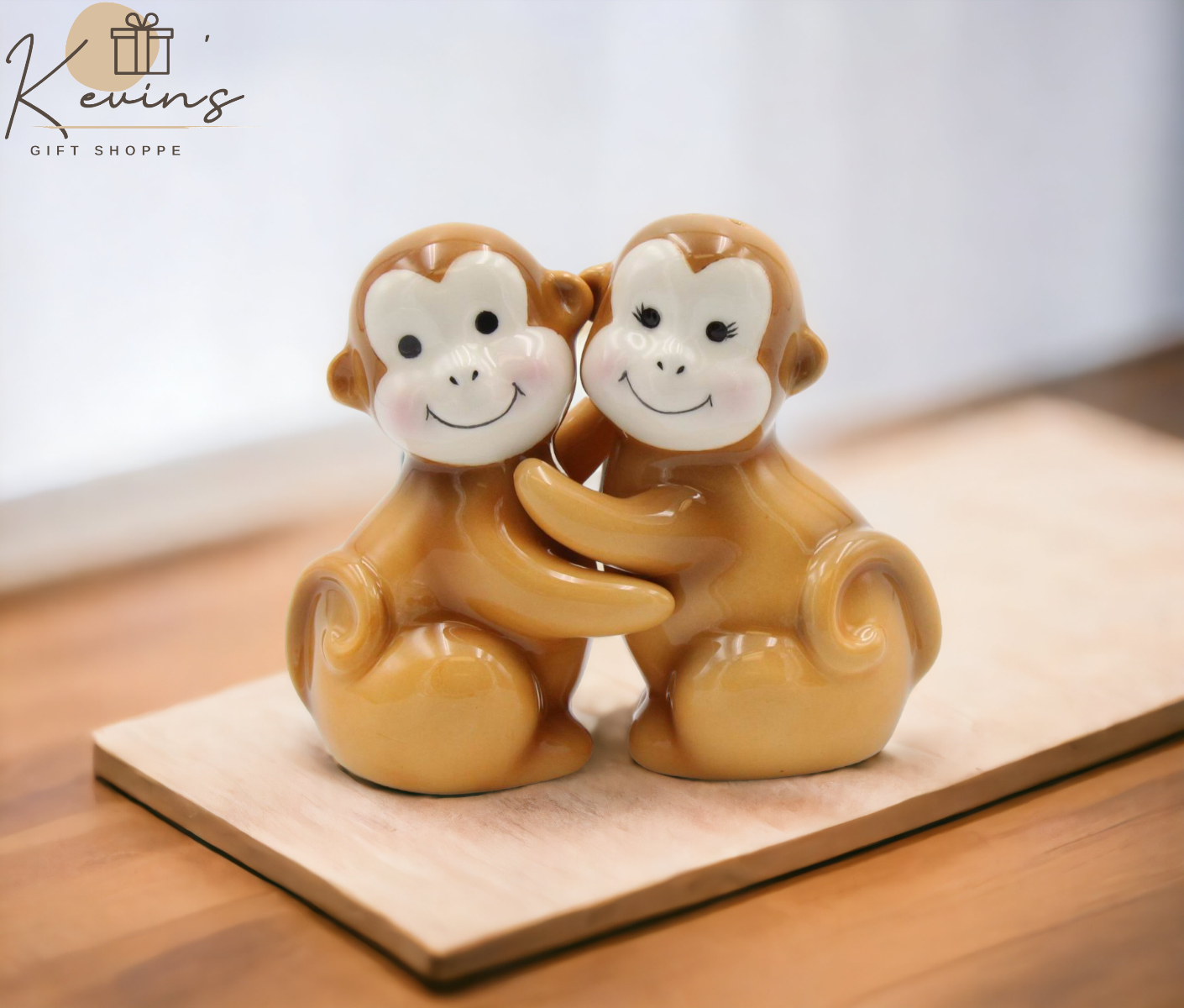 Monkey salt discount and pepper shakers
