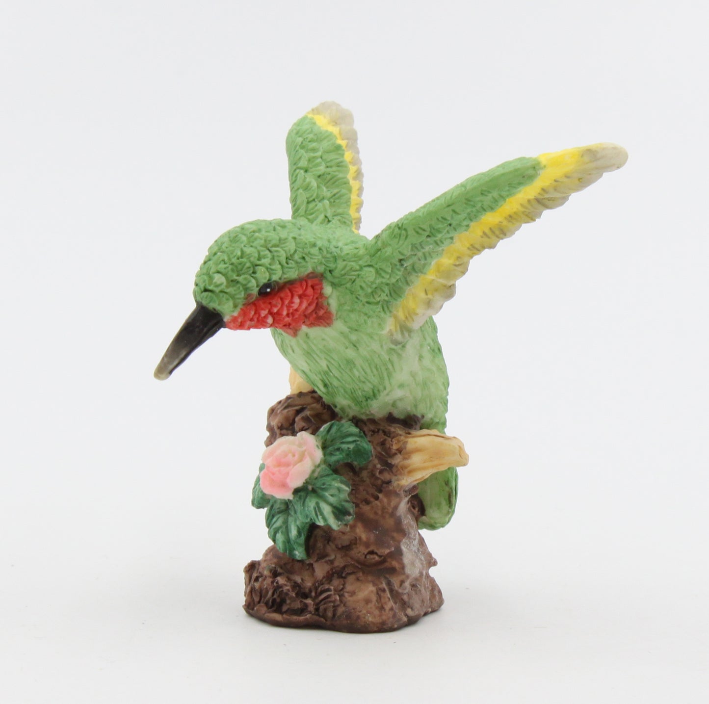 Ceramic Hummingbird Lamp Topper Figurine, Home Décor, Gift for Her, Gift for Mom, Kitchen Décor, Birdwatcher Gift, Vintage Decor