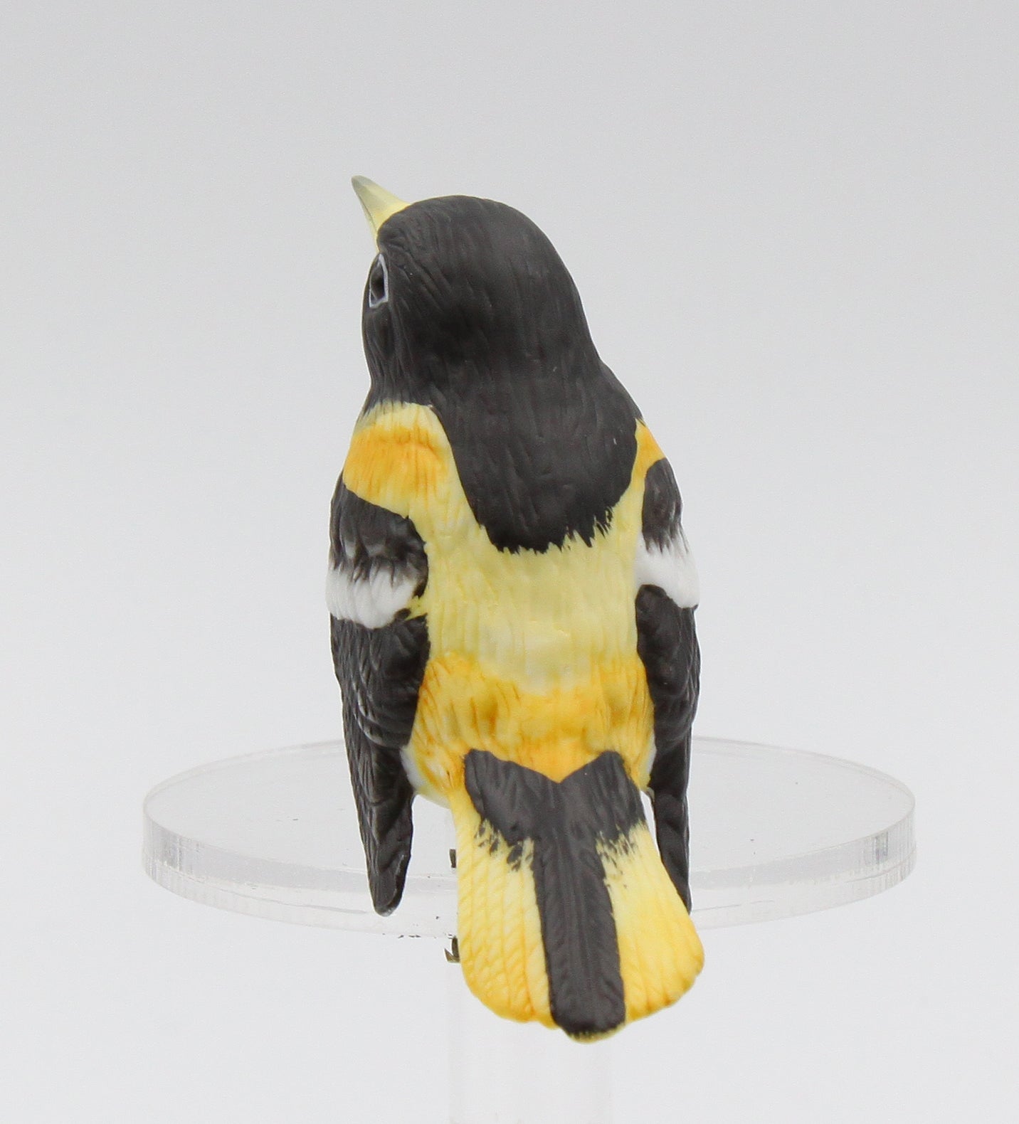 Birdhouse Decor Ceramic Northern Oriole Bird (Clip Attached) Gift for Her Gift for Mom Garden Décor Birdwatcher Gift
