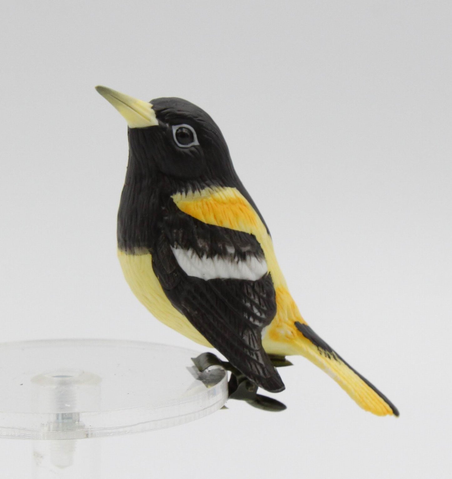 Birdhouse Decor Ceramic Northern Oriole Bird (Clip Attached) Gift for Her Gift for Mom Garden Décor Birdwatcher Gift