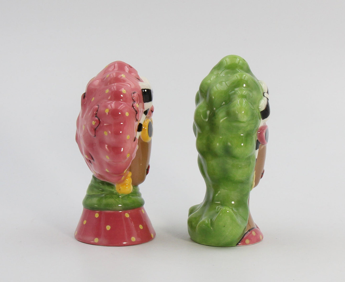 Ceramic African American Ladies Wearing Shades Salt and Pepper Home Décor Gift for Her Mom Friend or Coworker Kitchen