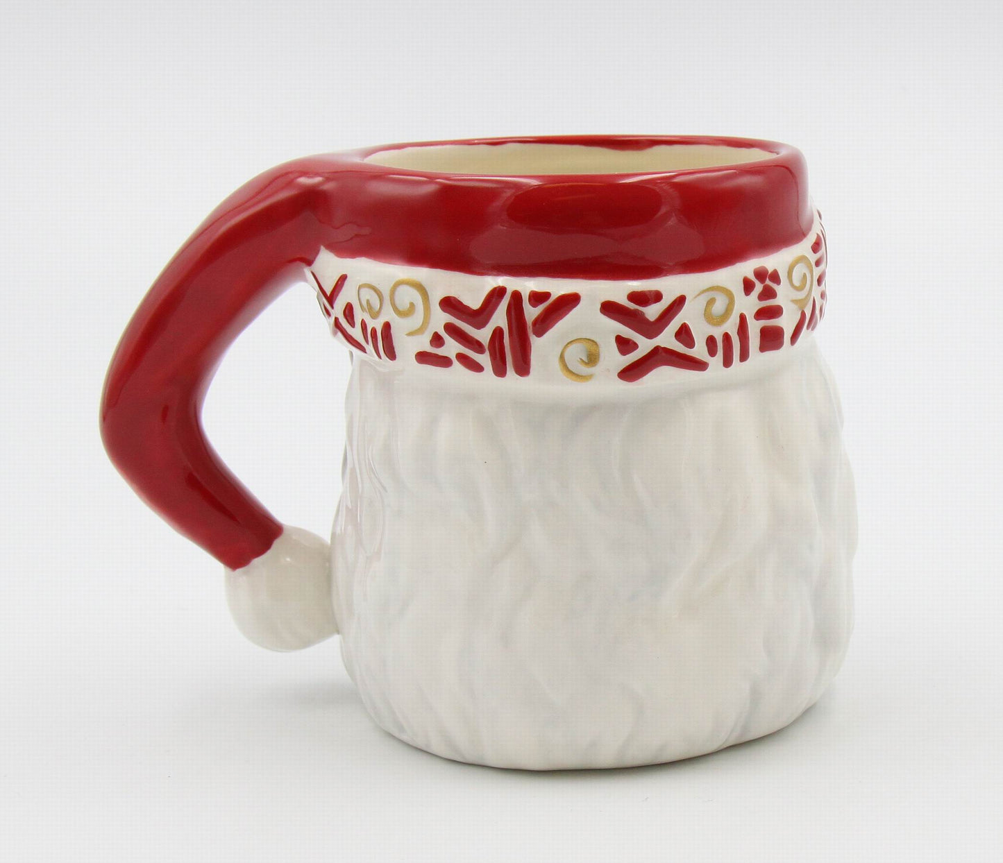 Ceramic African American Set Of 2 Santa Mug Home Décor Gift for Her Gift for Mom Kitchen Décor Christmas Décor - Mugs