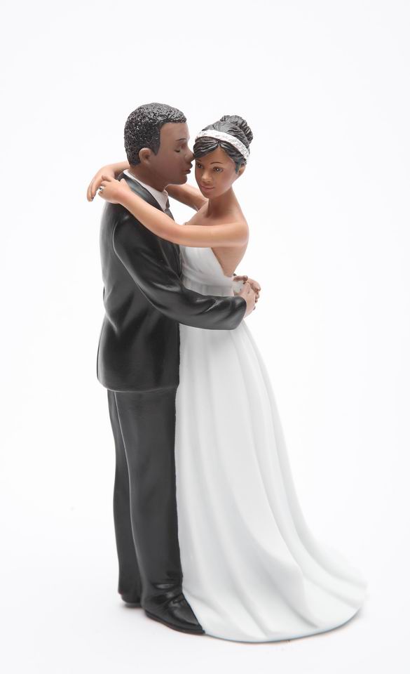 African American Wedding Couple Figurine - kevinsgiftshoppe