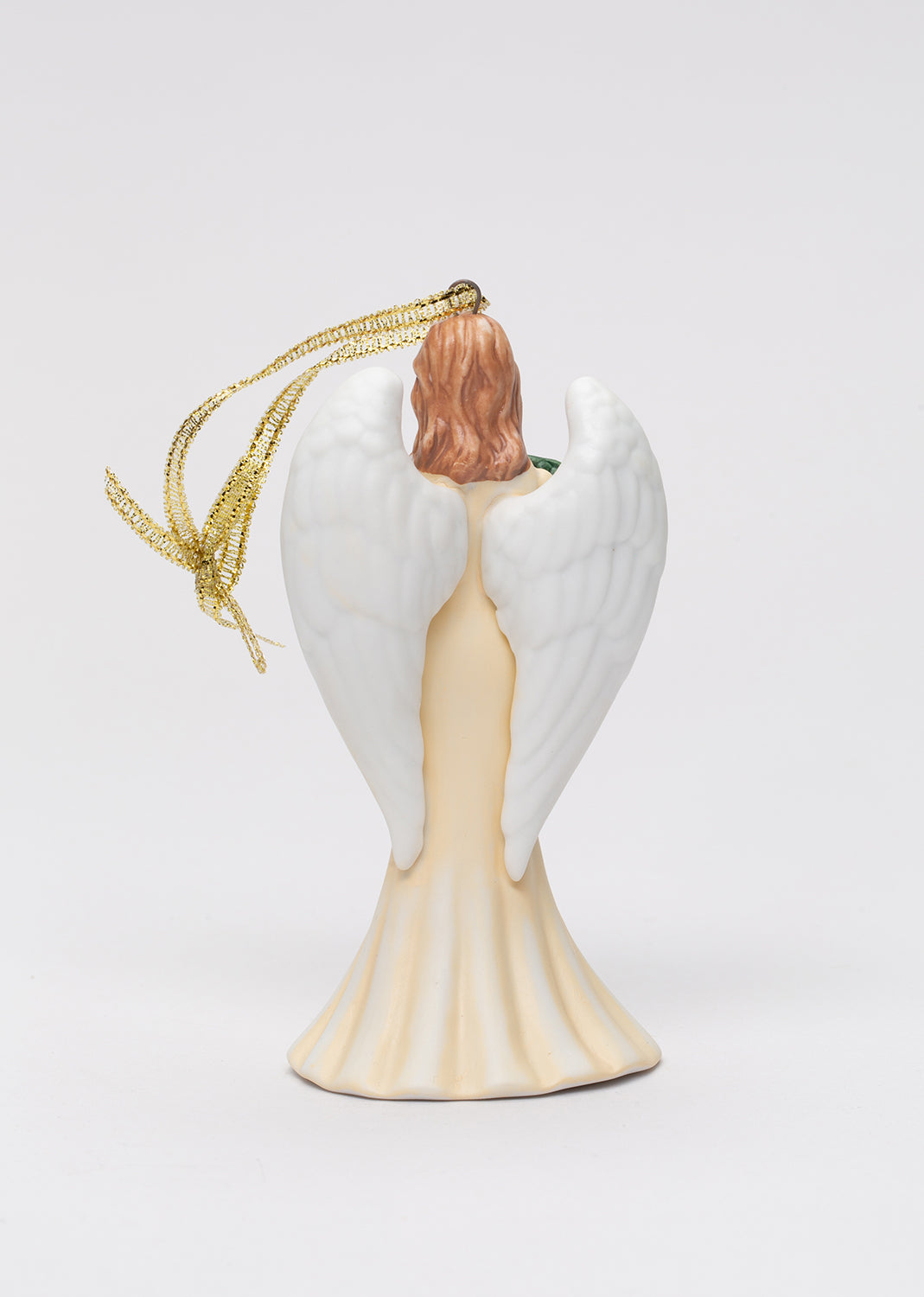 Ceramic Angel With Wreath Ornament Home Décor Gift for Her Gift for Mom Religious Décor Christmas Décor - Ornament