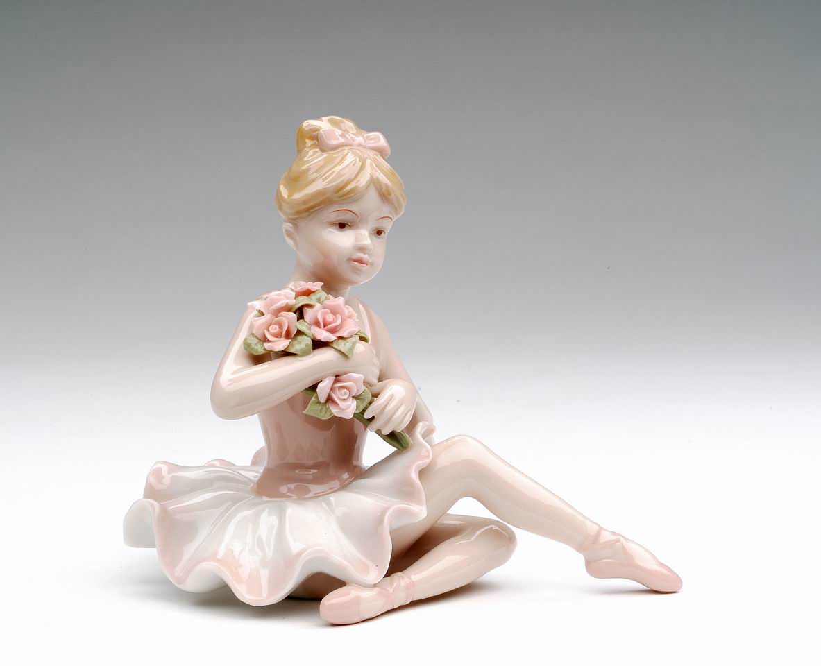 Ballerina In Pink Dress - kevinsgiftshoppe