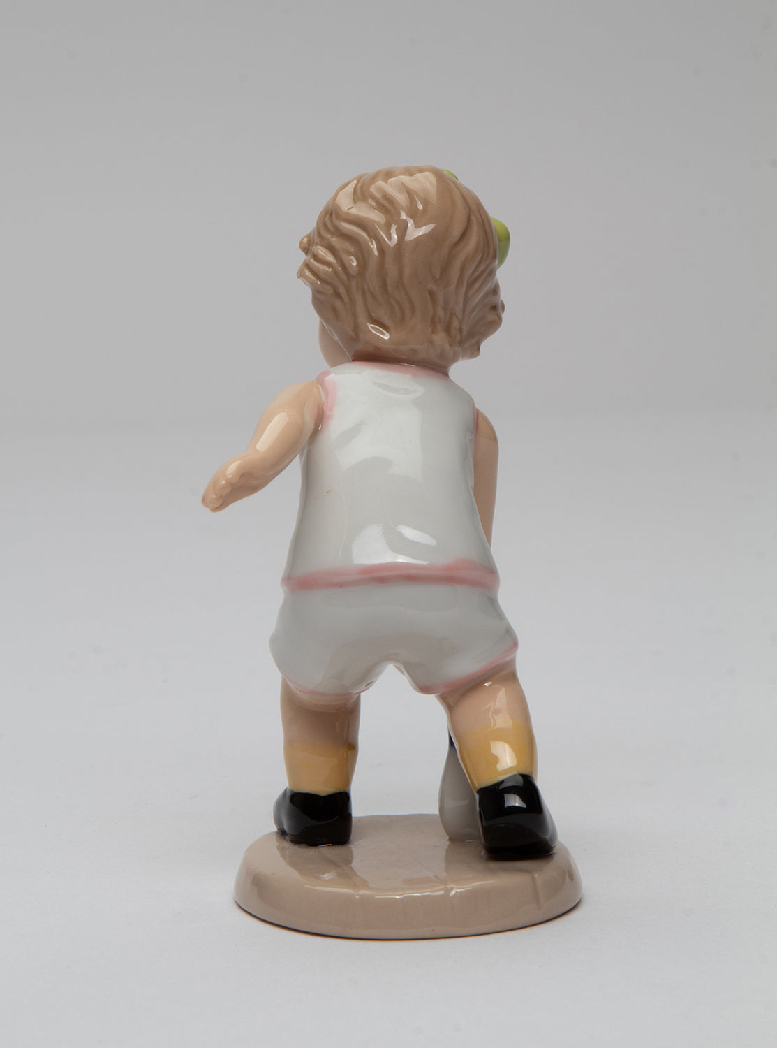Ceramic Bowling Girl Figurine Home Décor Gift for Her Gift for Mom Gift for Daughter - Figurine