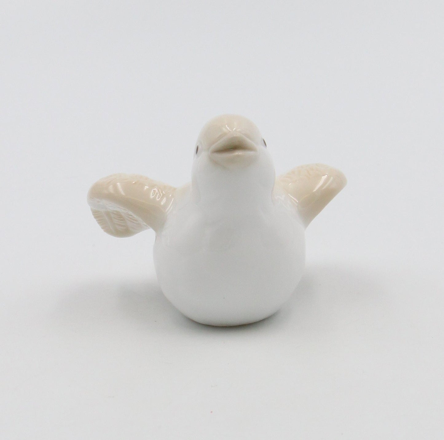 Ceramic Brown Bird Figurine Home Décor Gift for Her Gift for Mom Kitchen Décor Birdwatcher Gift Vintage Decor - Figurine