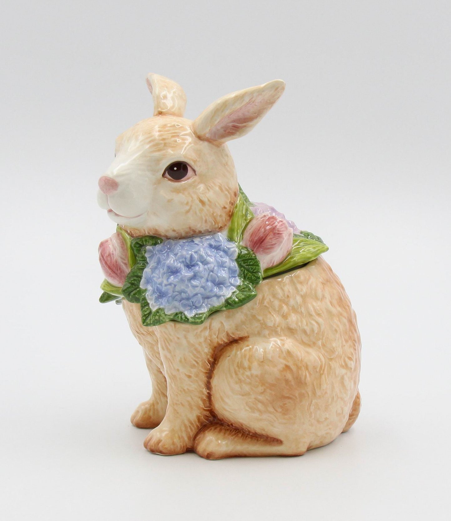 Ceramic Bunny Rabbit Candy Box Home Décor Gift for Her Gift for Mom Kitchen Décor Spring Décor Easter Décor - candy jar