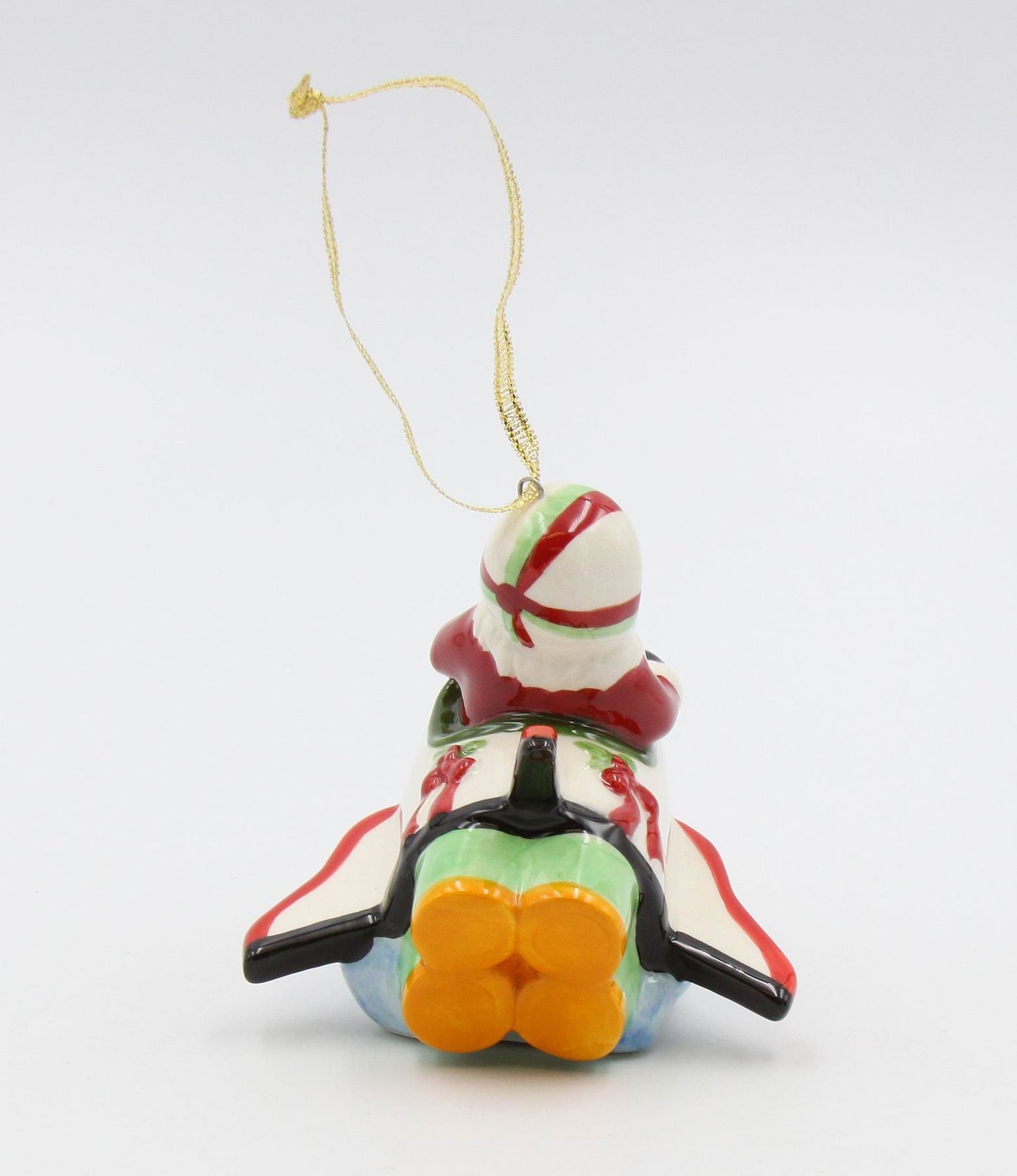 Ceramic Christmas Santa Rocket Ornament Home Décor Gift for Her Gift for Mom Kitchen Décor Christmas Décor - Holiday