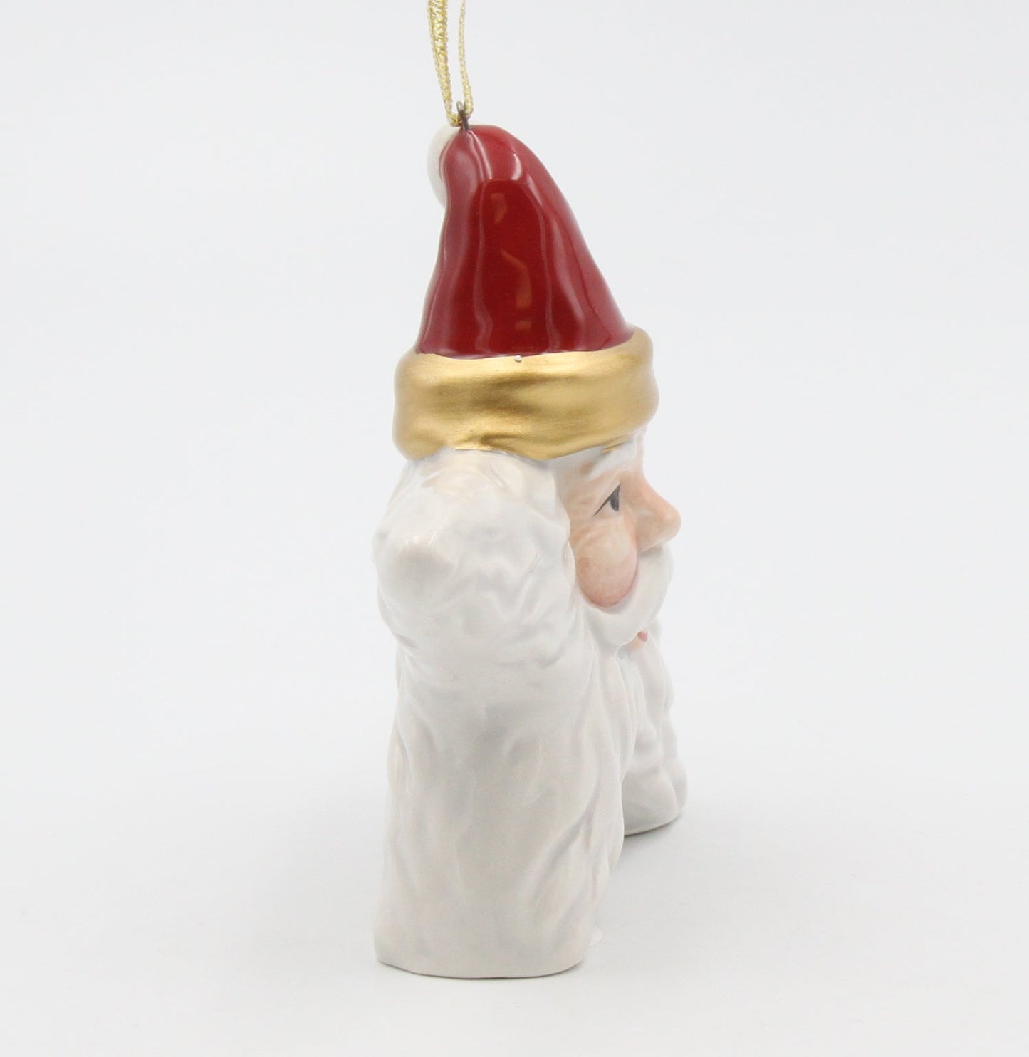 Ceramic Christmas Santa Star Ornament Home Décor Gift for Her Gift for Mom Kitchen Décor Christmas Décor - Holiday