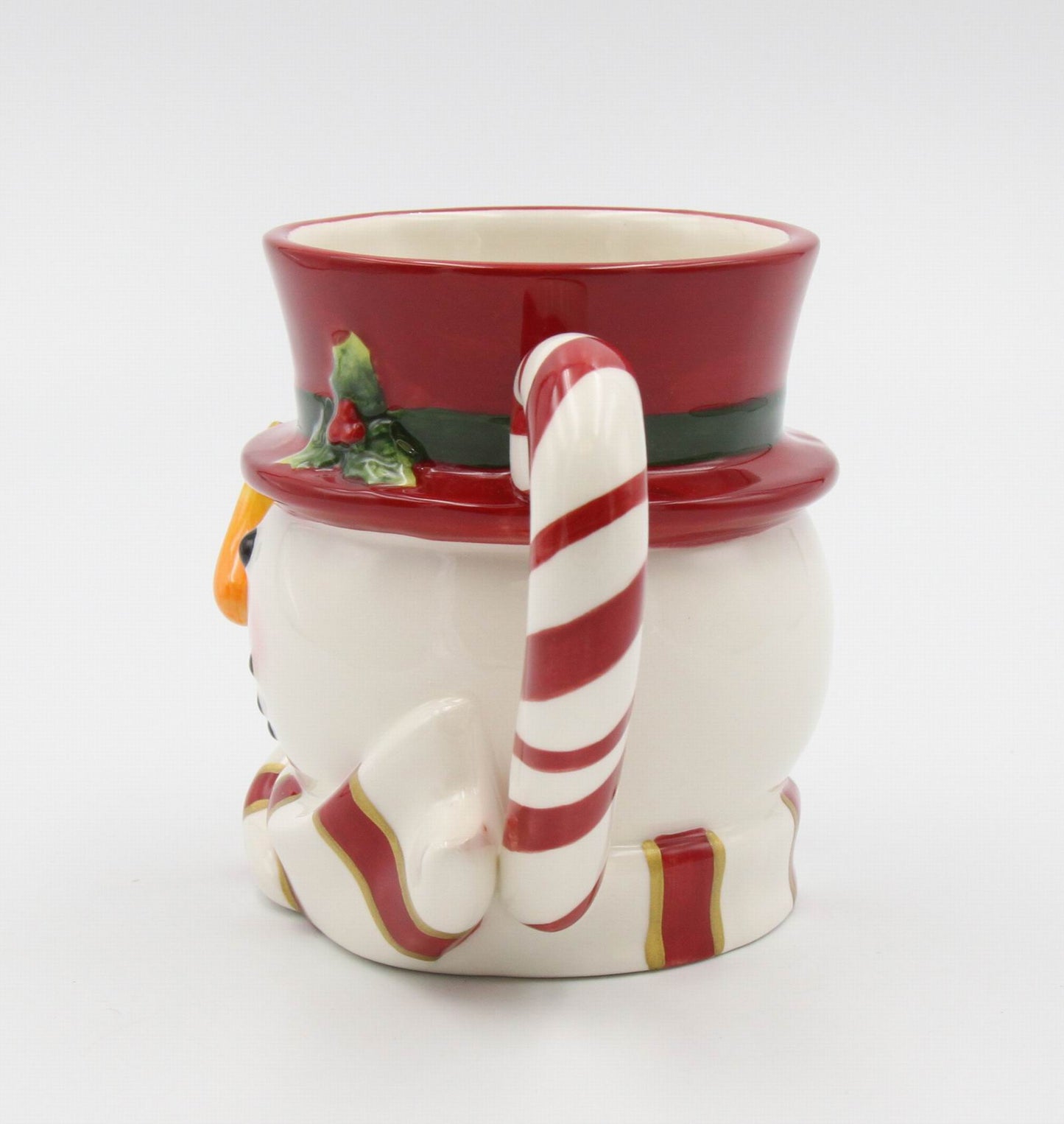 Ceramic Christmas Snowman Coffee Mug (Set of 2) Home Décor Gift for Her Gift for Mom Kitchen Décor Christmas Décor