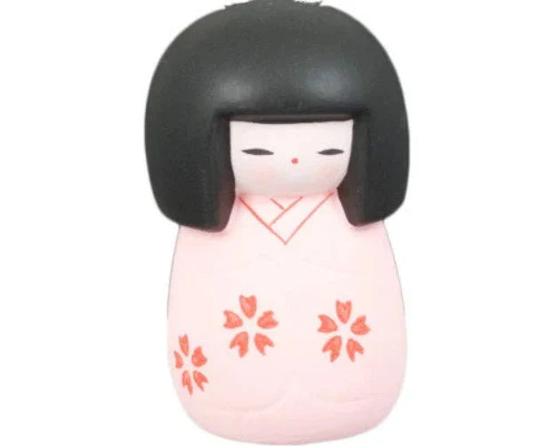 Ceramic Earthenware Japanese Geisha Doll Figurine Japanese Culture Japanese Decor Love Japan Gift for Her - Figurine