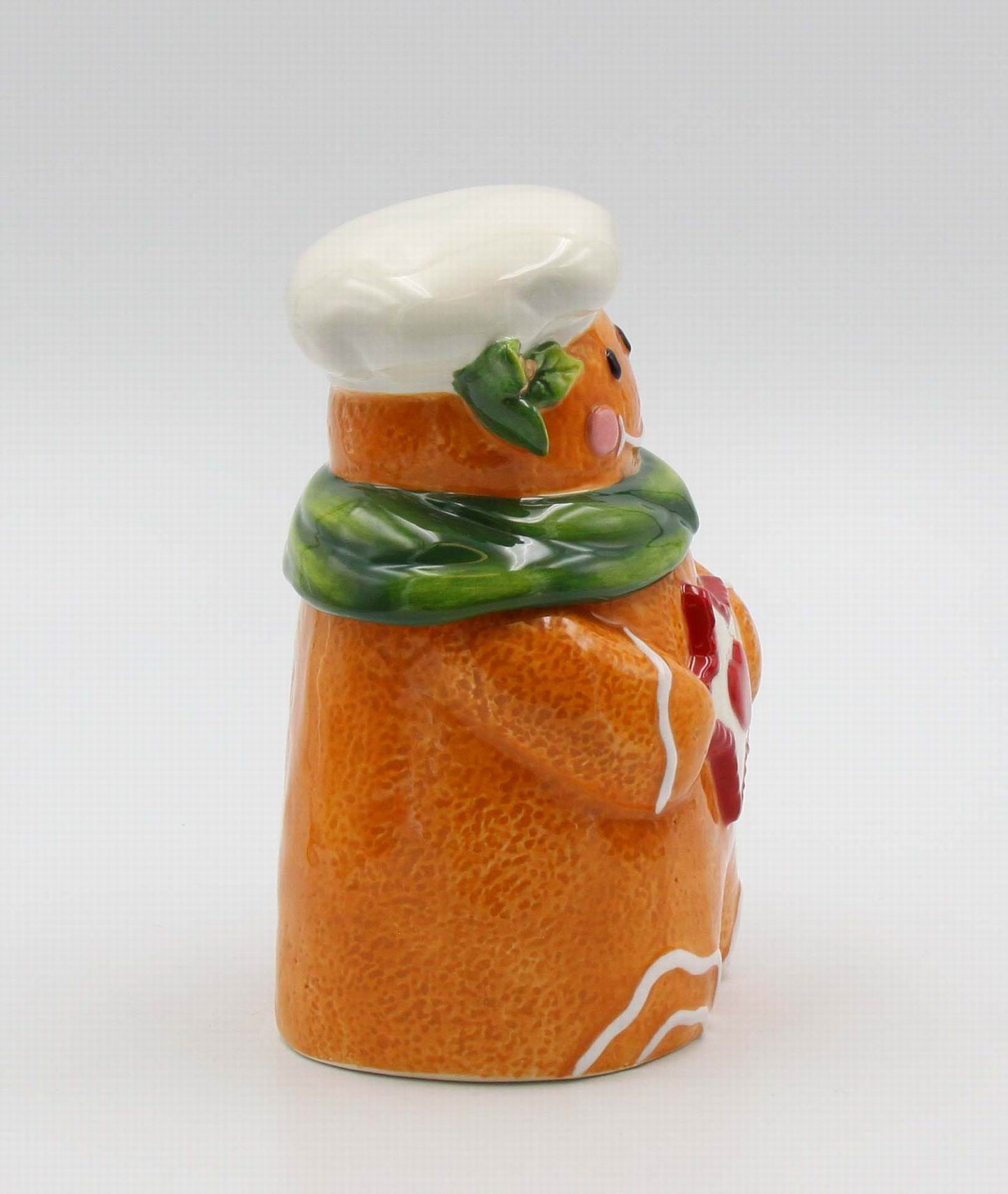 Ceramic Gingerbread Man Candy Box Home Décor Gift for Her Gift for Mom Kitchen Décor Cafe Decor Bakery Decor - candy jar