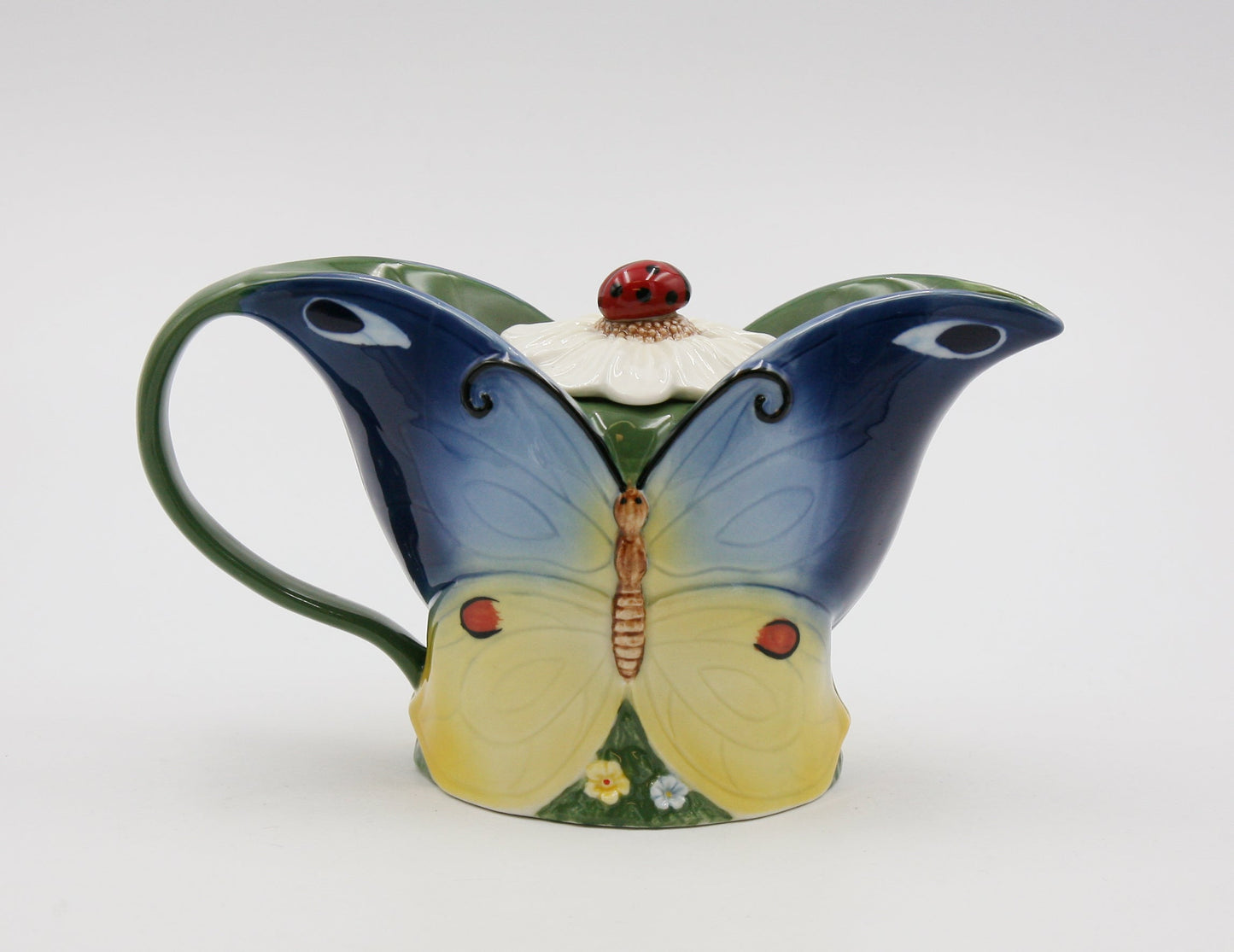Ceramic Magic Butterfly Teapot Gift for Her Gift for Mom Tea Party Décor Café Décor Spring Kitchen Decor Cottagecore