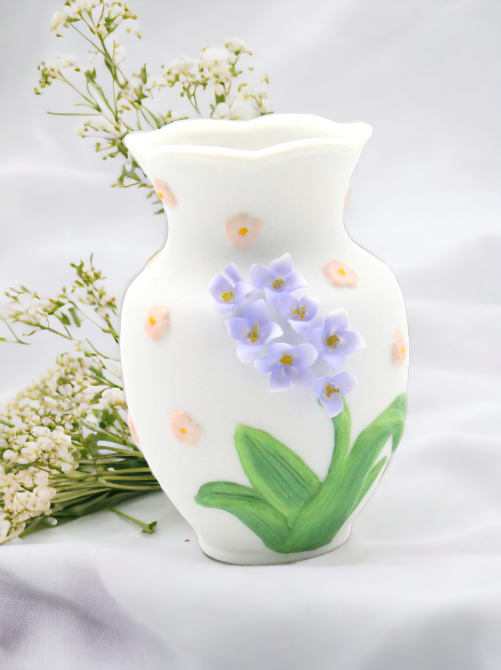 Ceramic Mini Tulip Flowers Vase Incense Jar Wedding Décor or Gift Anniversary Décor or Gift Home Décor Vanity Decor