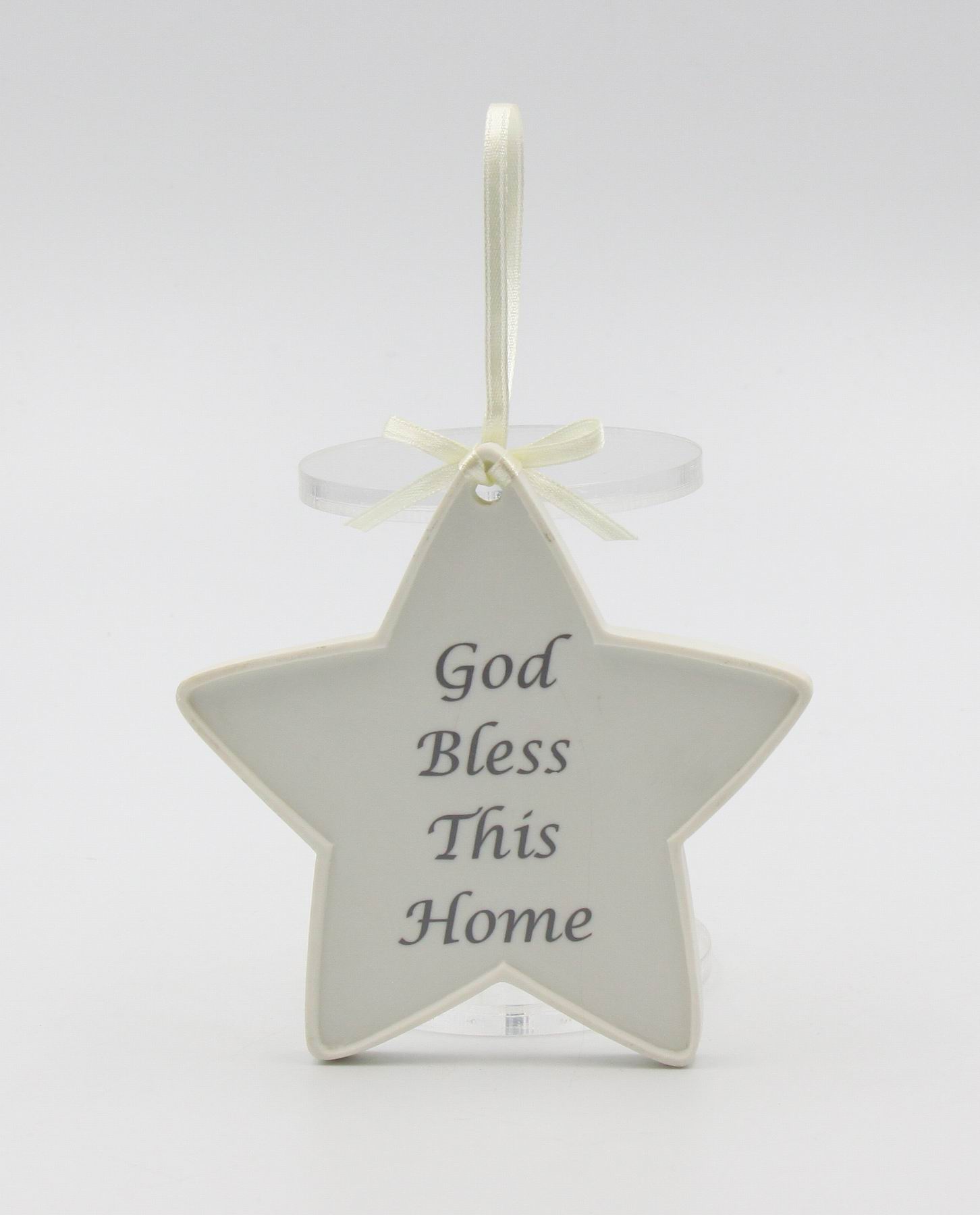 Ceramic North Star Angel Ornament Home Décor Religious Décor Religious Gift Church Décor Baptism Gift Christmas Decor