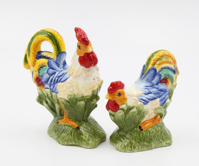 Rooster Salt And Pepper - kevinsgiftshoppe