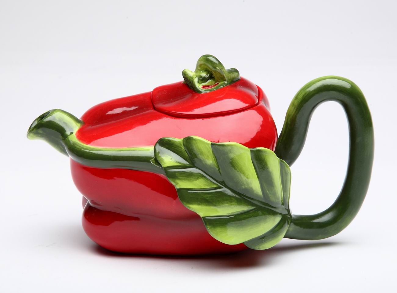 Red Pepper Teapot - kevinsgiftshoppe