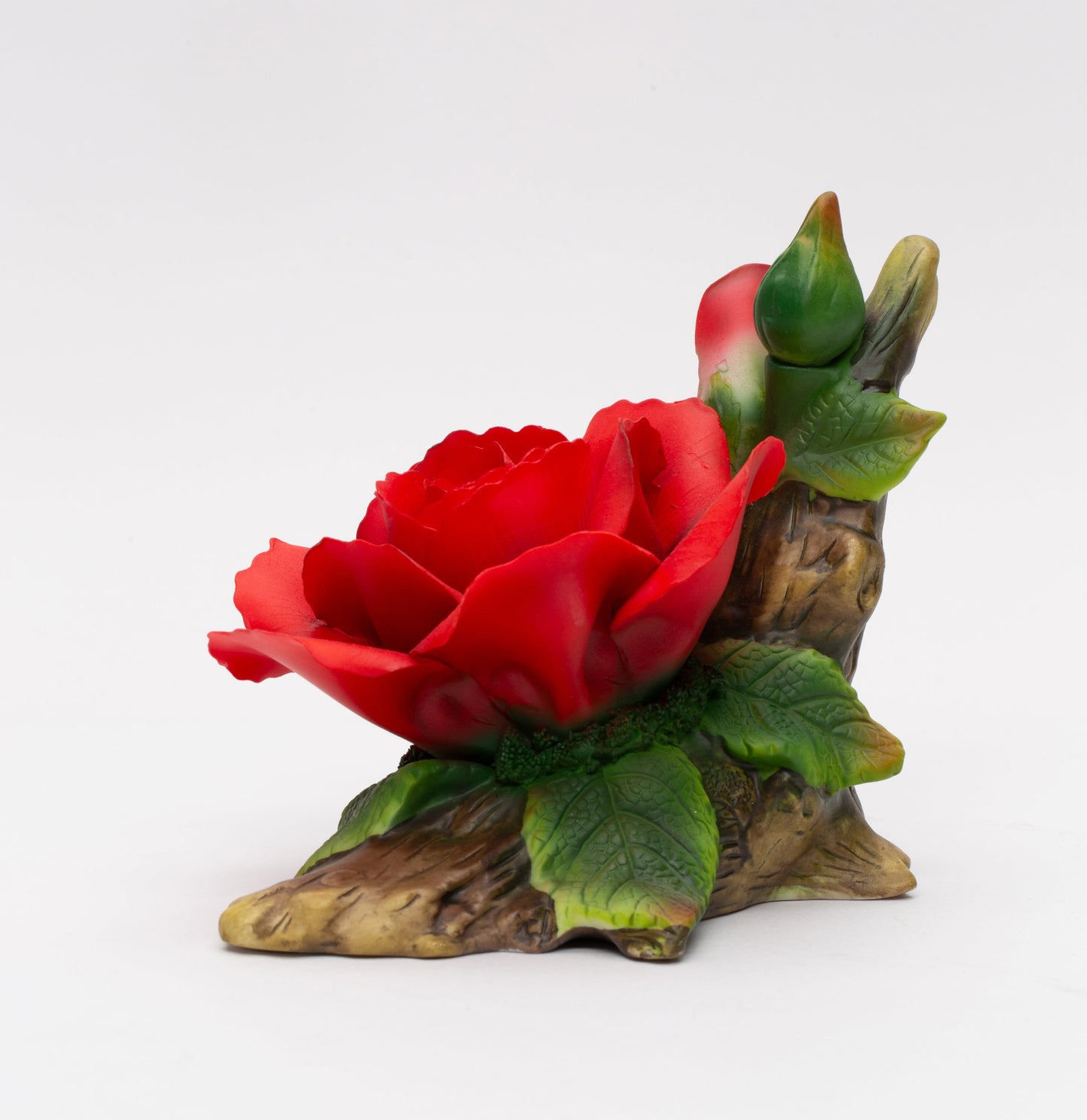 Ceramic Red Rose Nightlight Home Décor Gift for Her Gift for Mom Bedroom Décor Valentine’s Day Décor Romantic Décor
