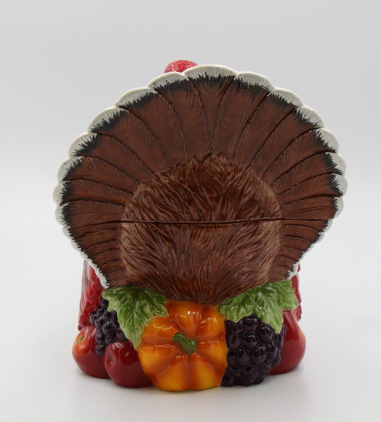 Ceramic Traditional Turkey Cookie Jar Home Décor Gift for Her Gift for Mom Kitchen Décor Fall Décor Thanksgiving Décor