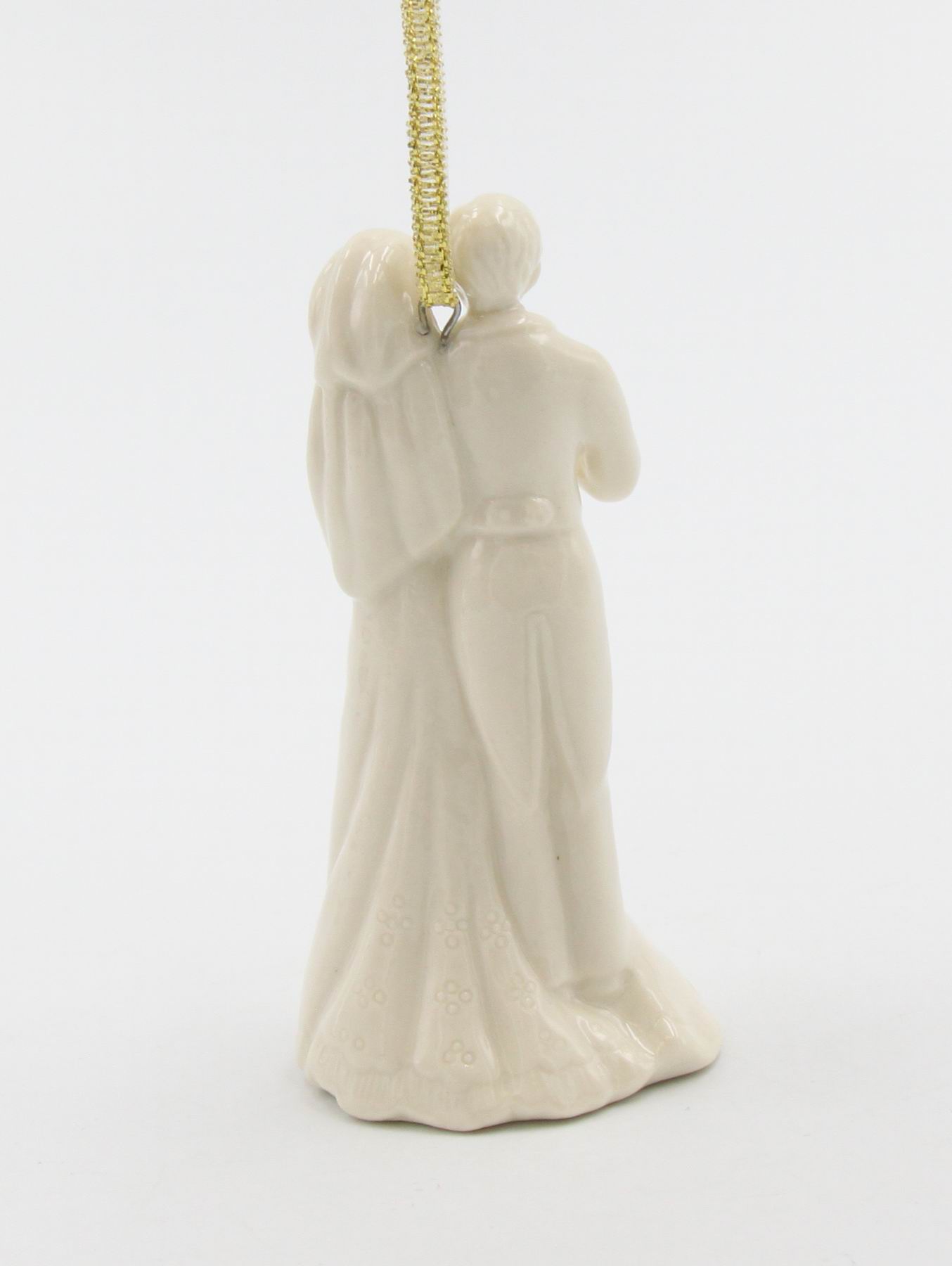 Ceramic Wedding Couple Ornament Wedding Décor or Gift Anniversary Décor or Gift Home Décor Vanity Decor - Ornament