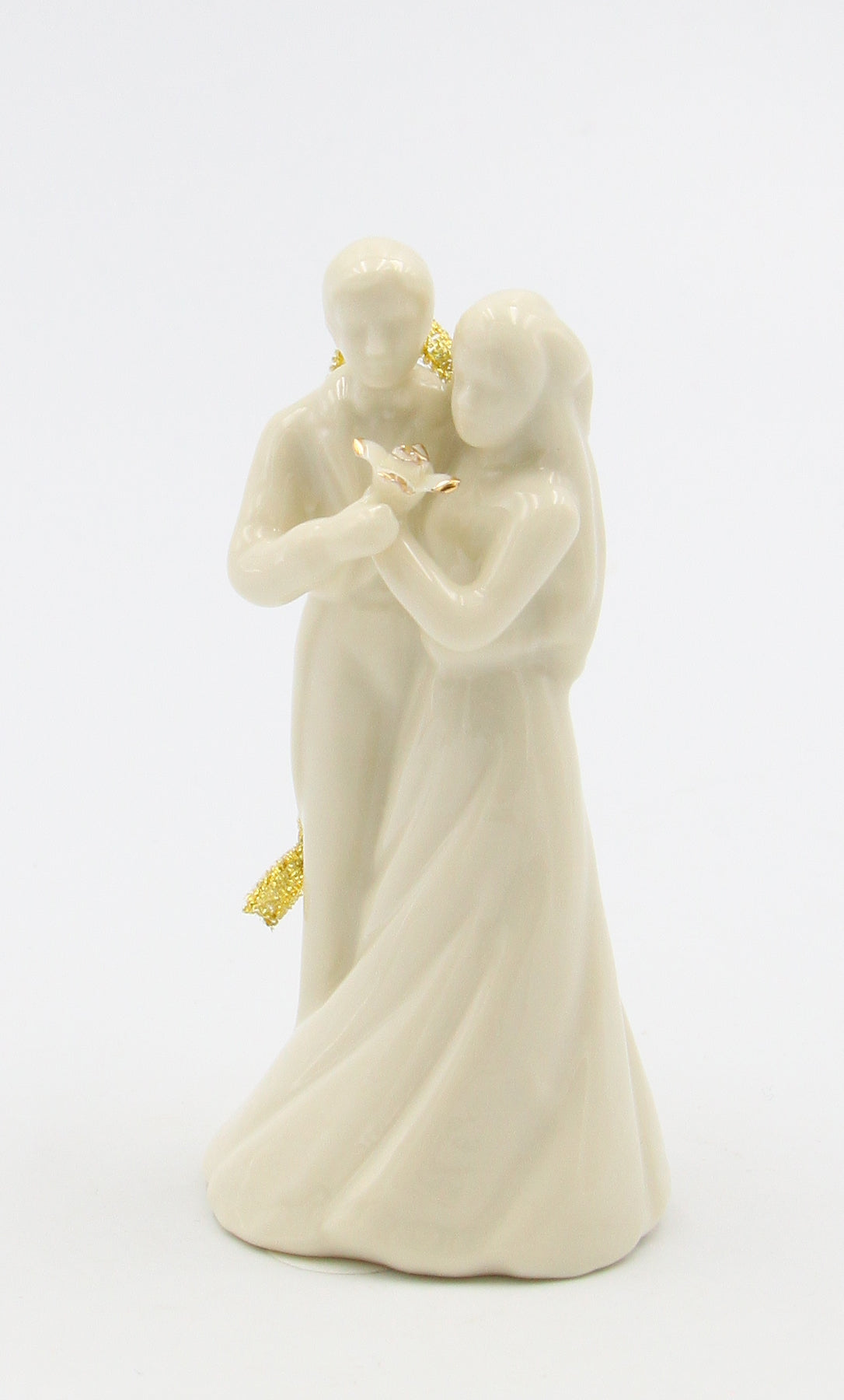 Ceramic Wedding Couple Ornament Wedding Décor or Gift Anniversary Décor or Gift Home Décor Vanity Decor - Ornament