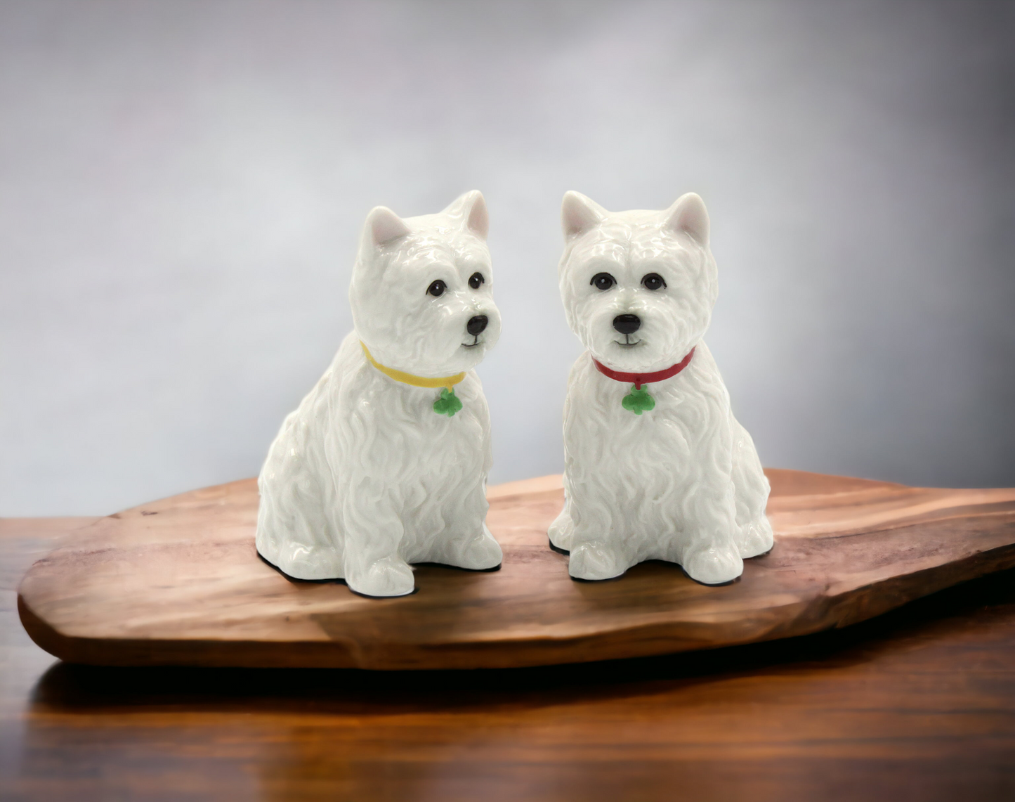 Ceramic Westie Dog Salt & Pepper Shakers Home Décor Gift for Her Gift for Mom Kitchen Décor Christmas Décor Gift