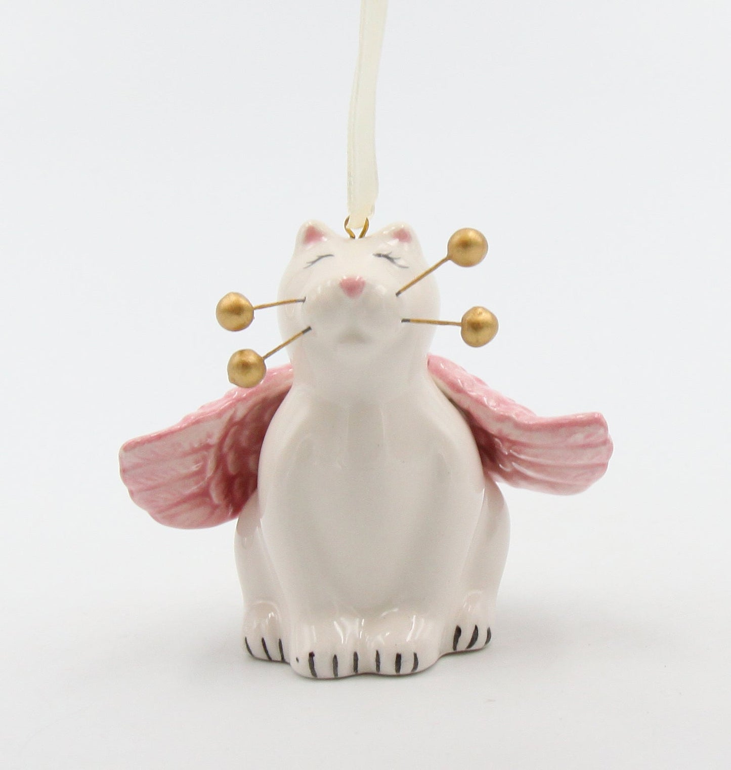 Whisker Cat - Angel Ornament Mini - kevinsgiftshoppe