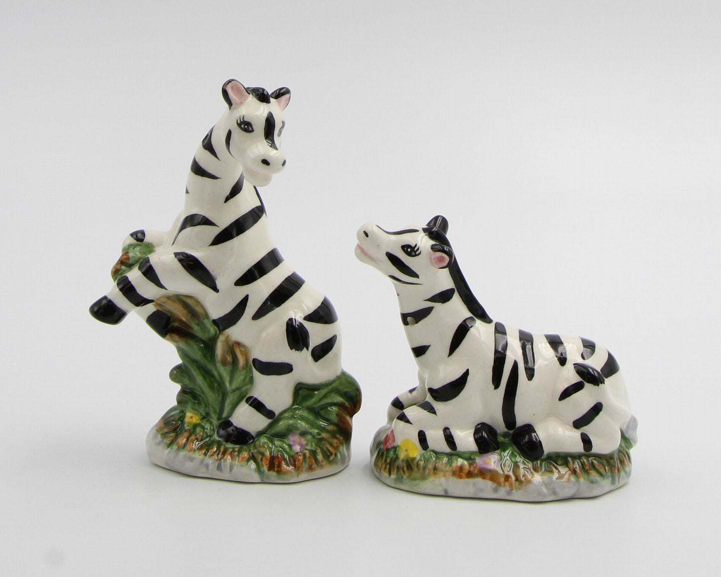 Ceramic Zebra Salt And Pepper Shakers Home Décor Gift for Her Gift for Mom Kitchen Décor - Salt & Pepper Shakers