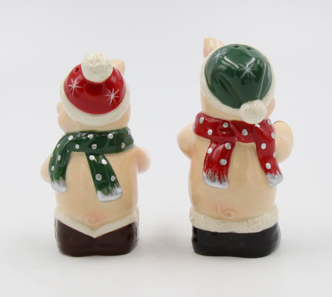 Christmas Pig Salt And Pepper Shakers Home Décor Gift for Her Gift for Mom Kitchen Décor Farmhouse Decor