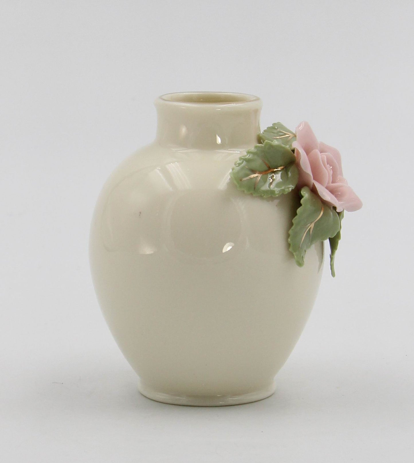 Mini Size Ceramic Rose Flowers Vase Home Décor Gift for Her Gift for Mom Spring Decor