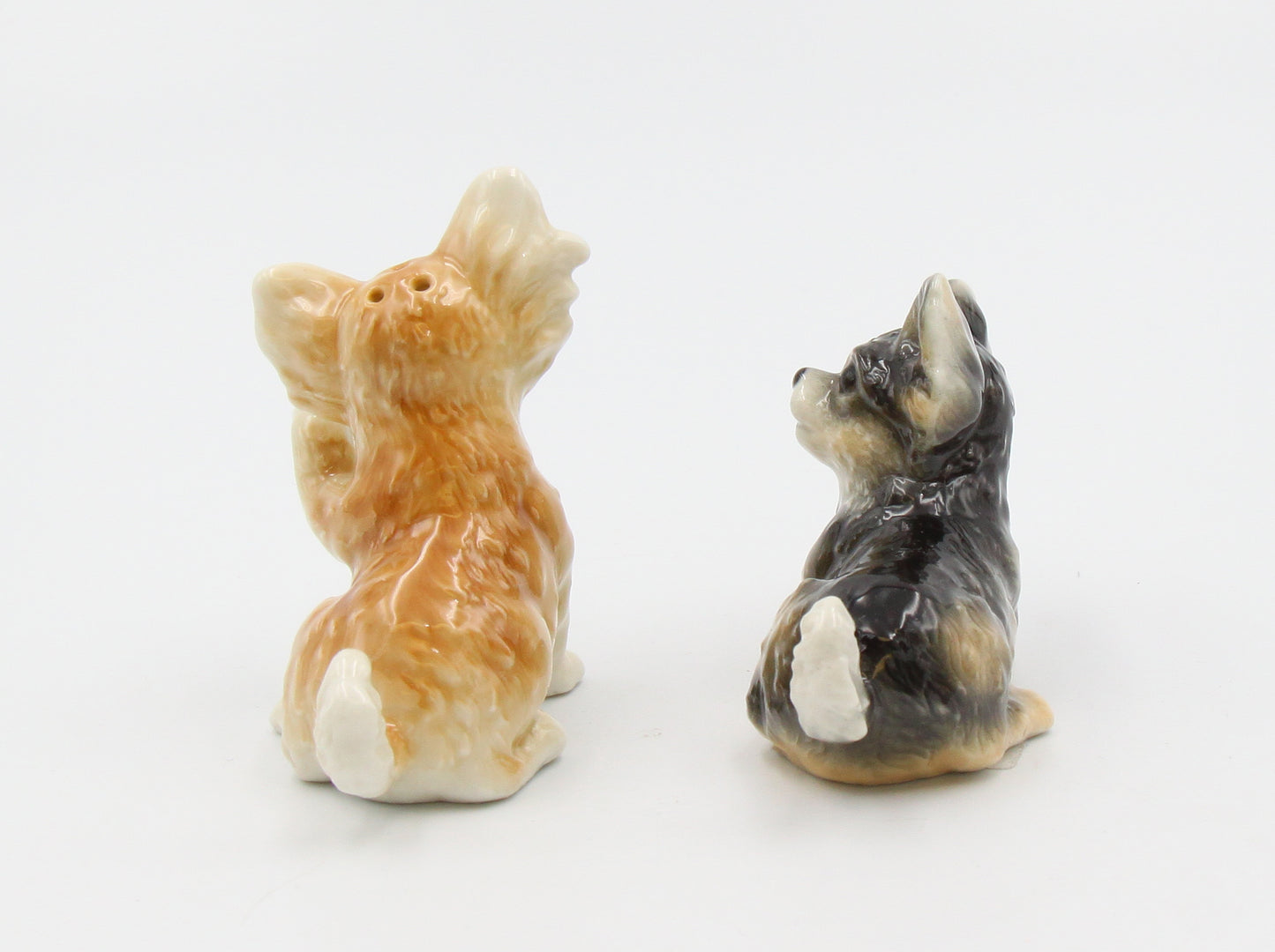 Ceramic Chihuahua Dog Salt And Pepper Shaker Set, Home Décor, Gift for Her, Gift for Mom, Kitchen Décor, Dog Lover Gift, Pet Loss Gift