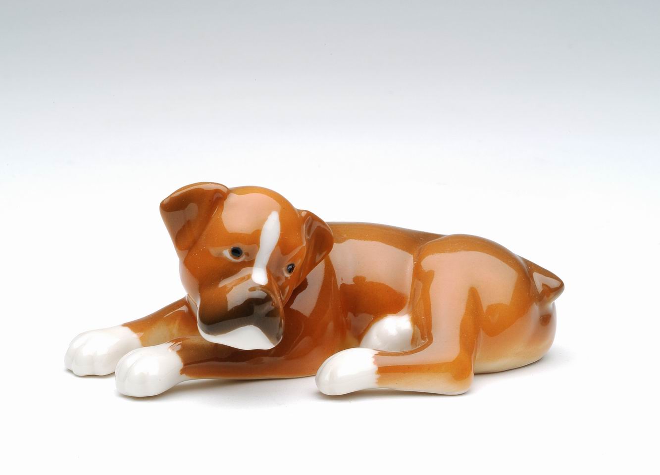 Ceramic Saint Bernard Dog Figurine, Home Décor, Gift for Her, Gift for Mom, Kitchen Décor, Dog Lover Gift, Pet Loss Gift