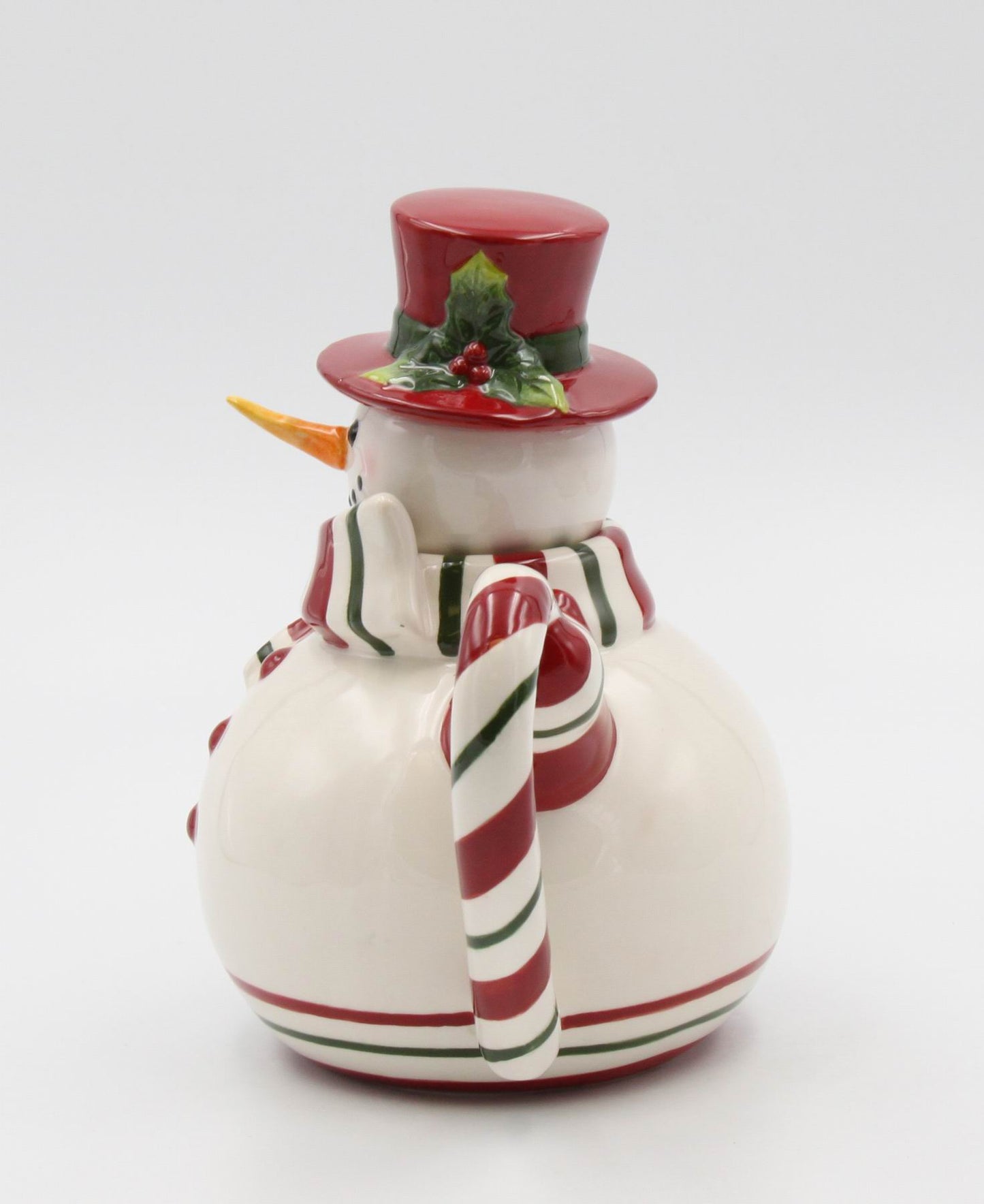 Ceramic Christmas Decor Snowman Teapot, Gift for Her, Gift for Mom, Tea Party Décor, Café Décor, Christmas Décor