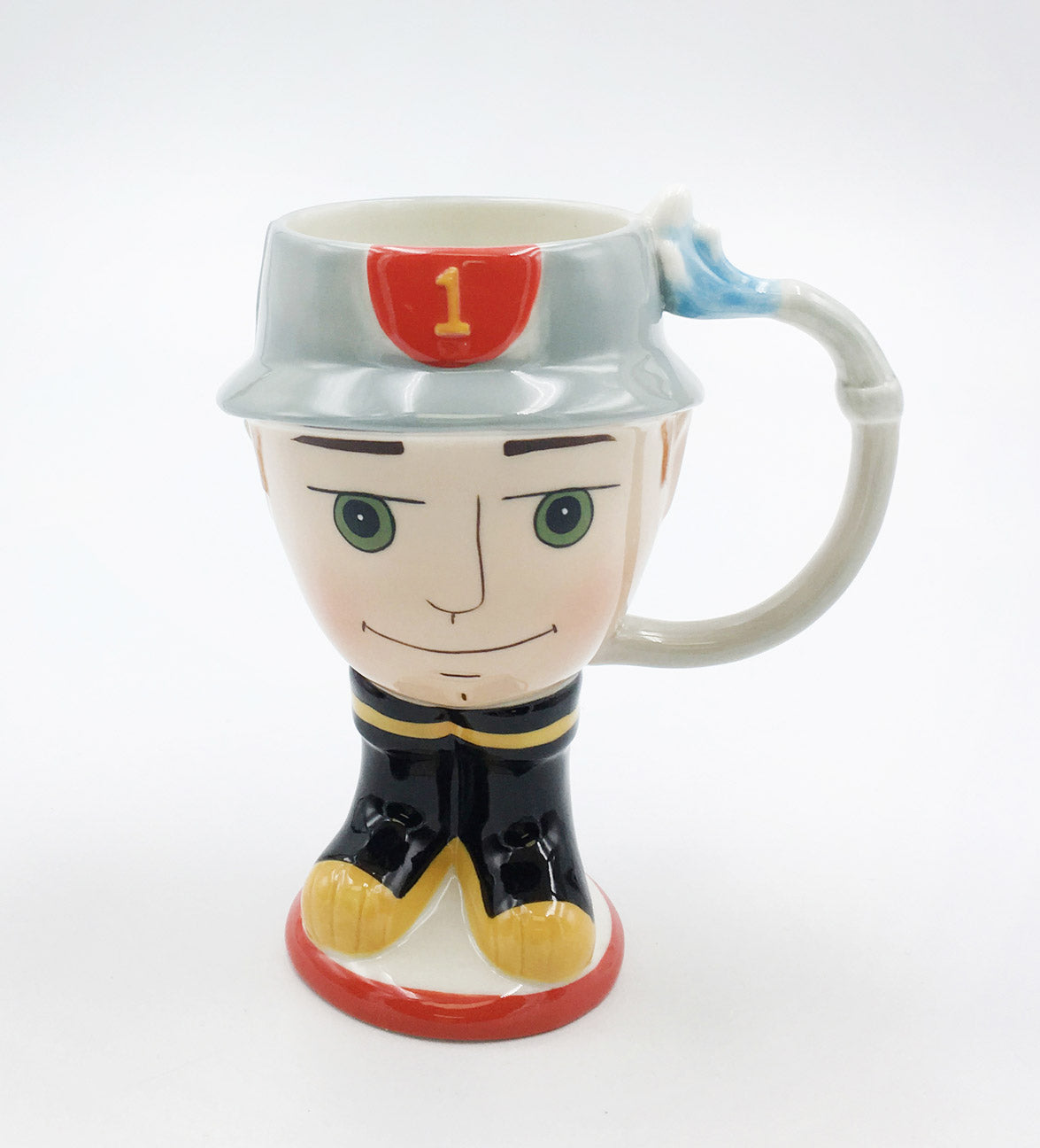 Ceramic Firefighter Mug, Gift for Firefighter, Gift for Him, Fire Station Decor, Gift for Son, Home Decor