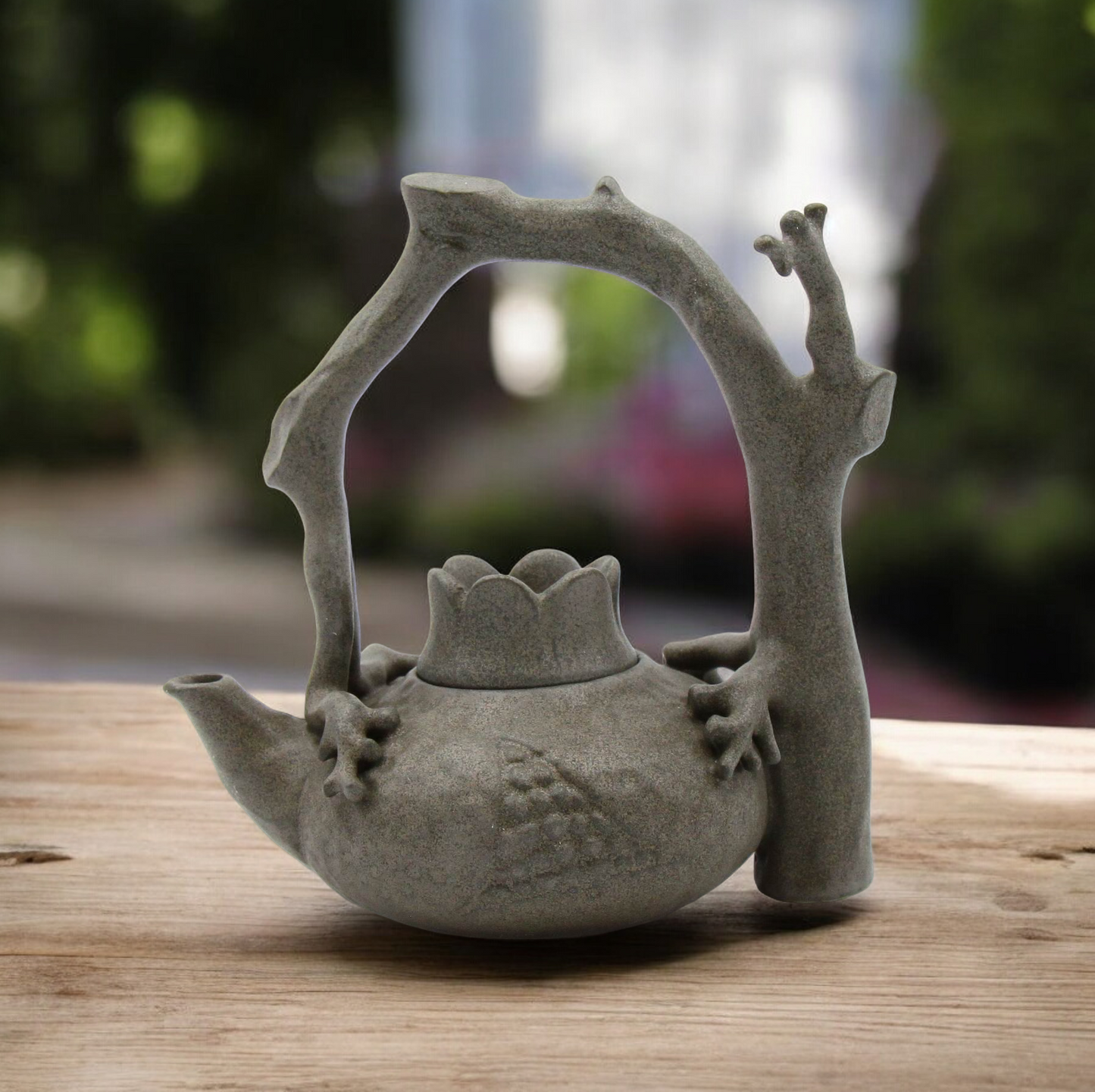 Mini Size Ceramic Tree Trunk Teapot, Home Decor, Cafe Decor, Gift for Her, Afternoon Tea Party