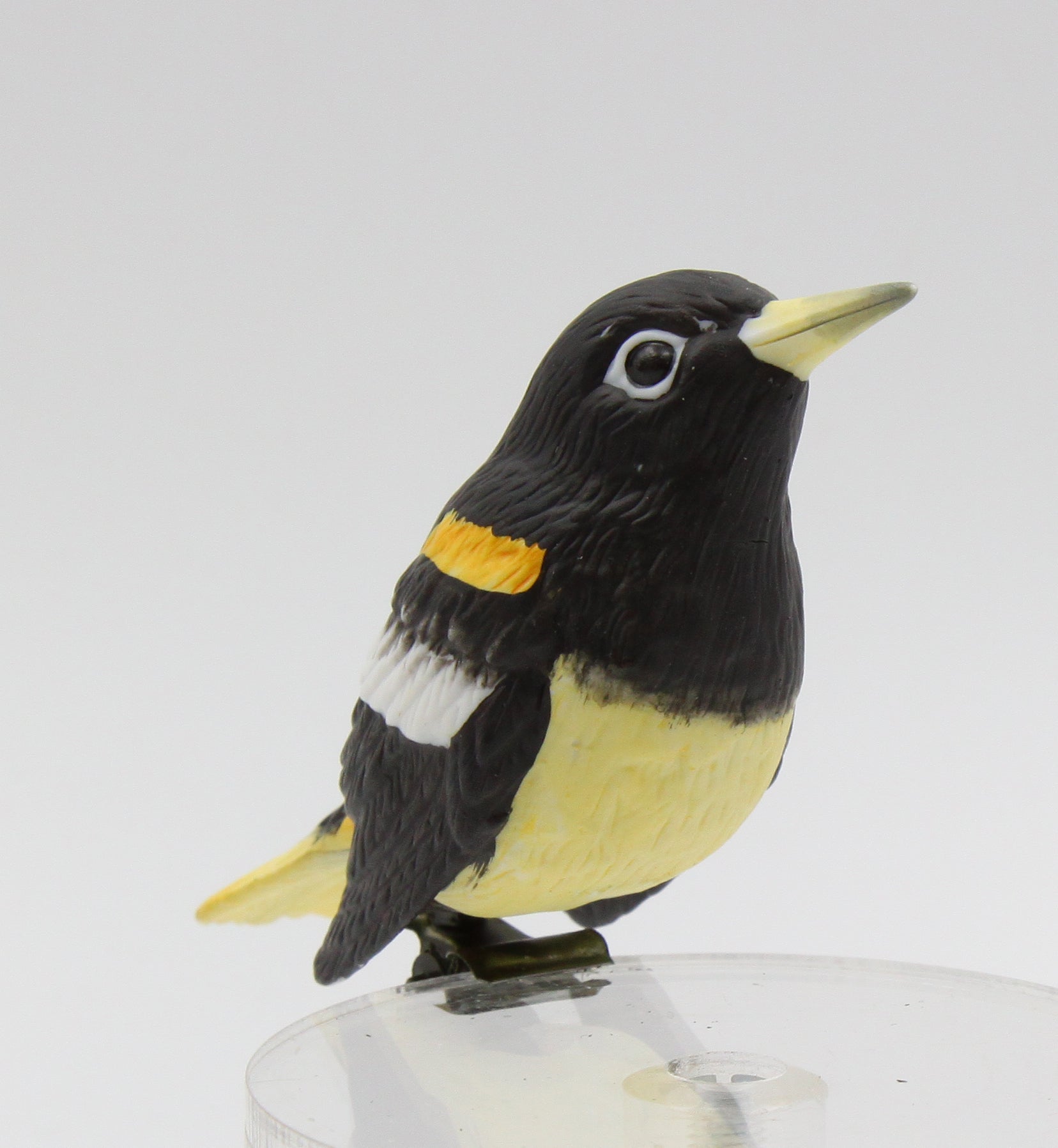 Birdhouse Decor Ceramic Northern Oriole Bird (Clip Attached) Gift for Her Gift for Mom Garden Décor Birdwatcher Gift