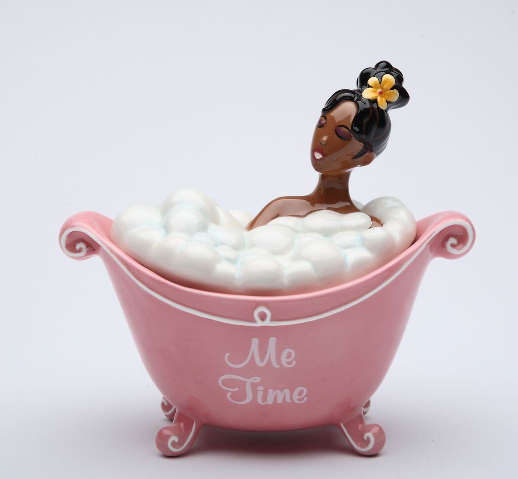 African American Lady Me Time Box - kevinsgiftshoppe
