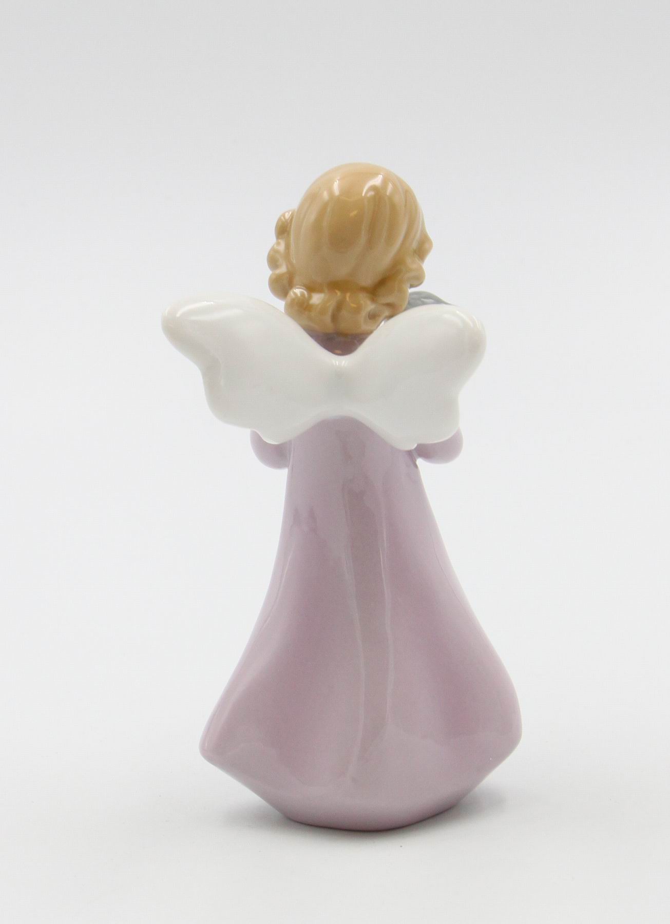 Ceramic Angel Holding Cat Figurine Home Décor Gift for Her Gift for Mom Kitchen Décor Cat Lovers Gift Pet Loss Gift