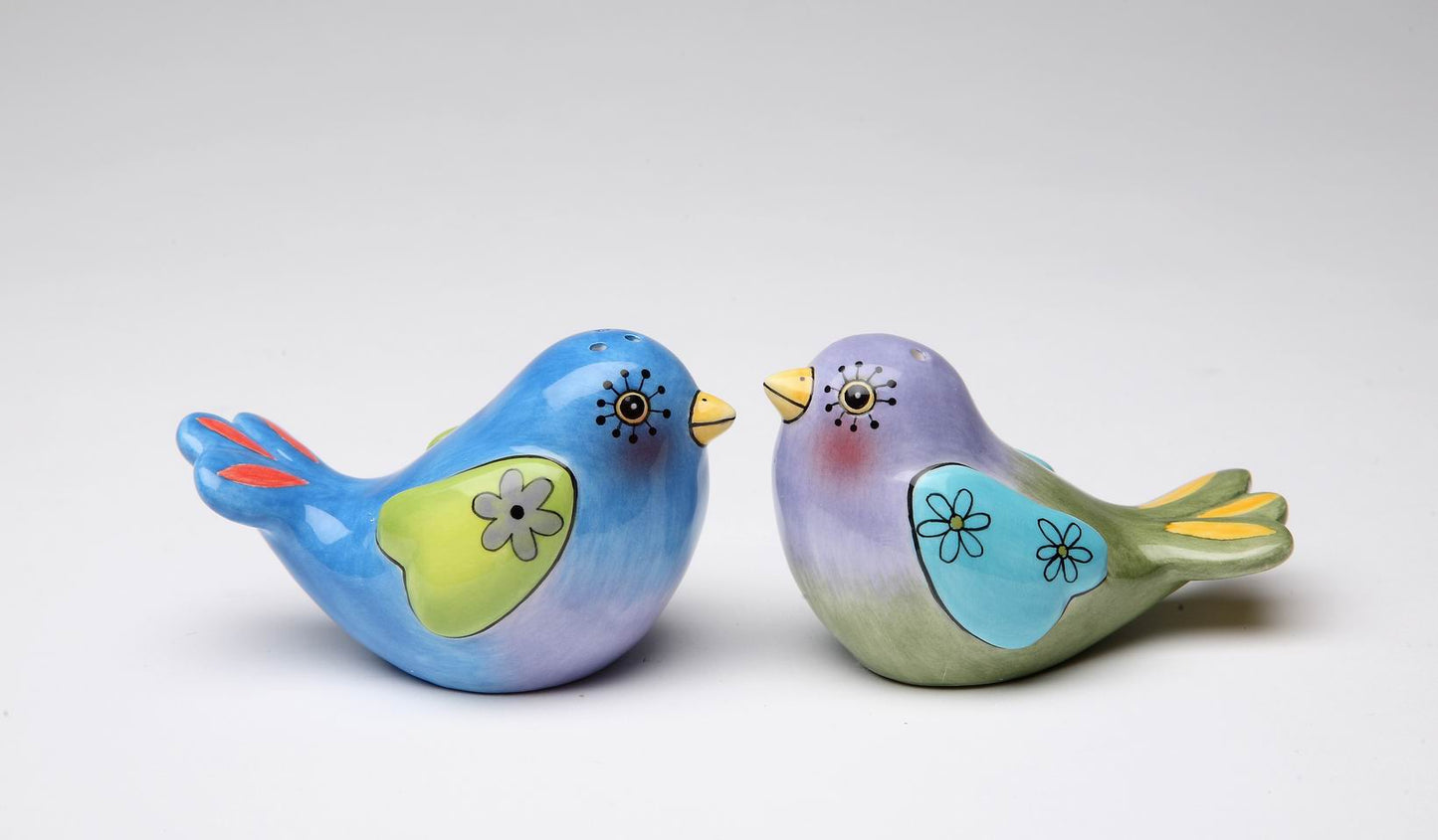 Ceramic Bird Nest Salt and Pepper Shakers and Tealight Candle Holders Home Décor Gift for Her Gift for Mom Kitchen