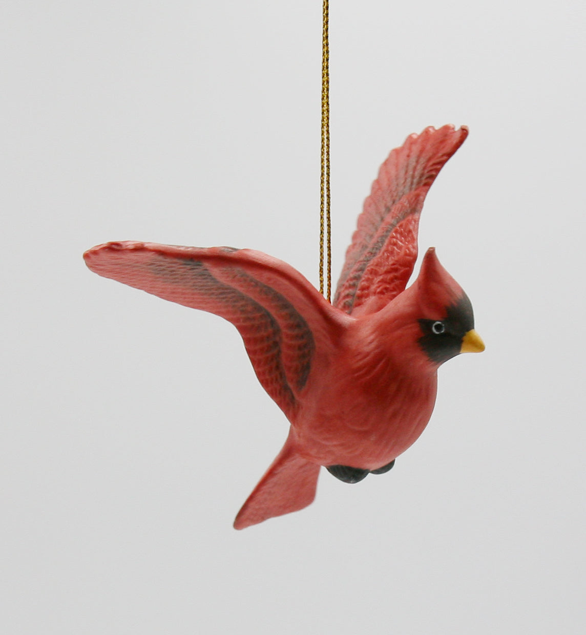 Ceramic Cardinal Bird Ornament Home Décor Gift for Her Gift for Mom Kitchen Décor Birdwatcher Gift Vintage Decor