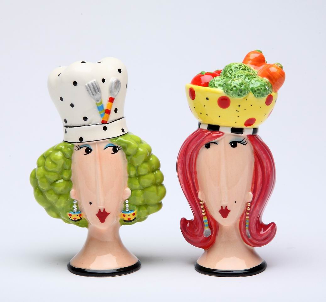 Chef Lady Salt & Pepper - kevinsgiftshoppe