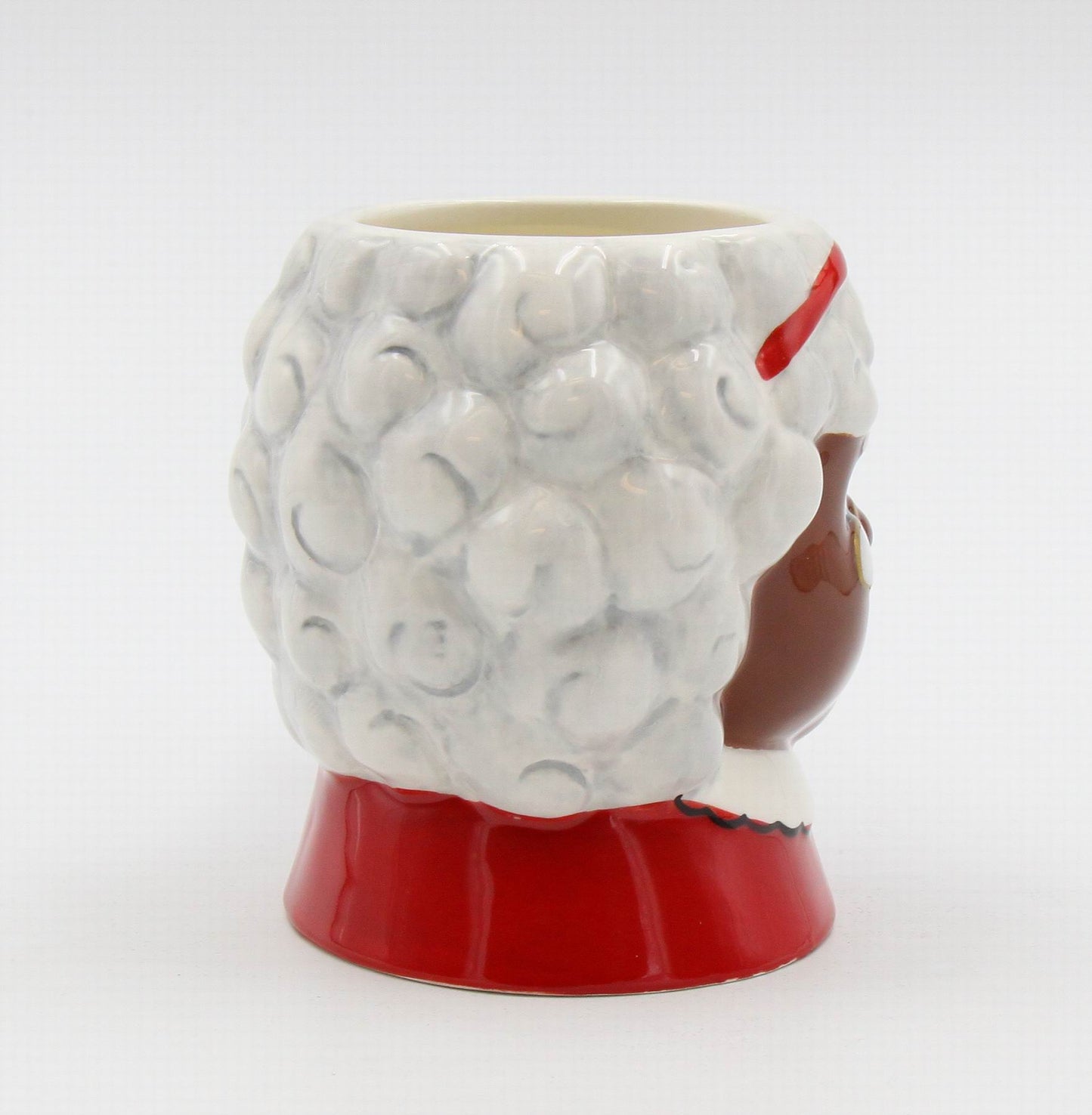 Ceramic Christmas African American Mrs. Claus Ceramic Mug Home Décor Gift for Her Gift for Mom Kitchen Décor Christmas