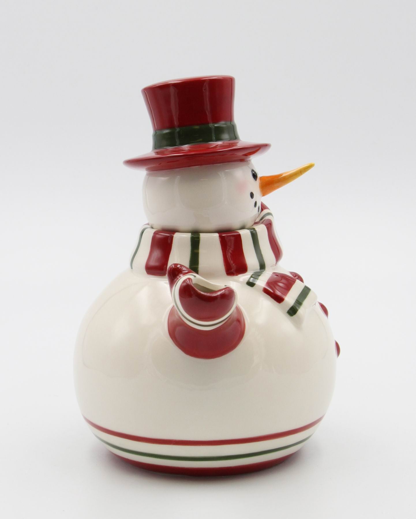 Ceramic Christmas Decor Snowman Teapot Gift for Her Gift for Mom Tea Party Décor Café Décor Christmas Décor