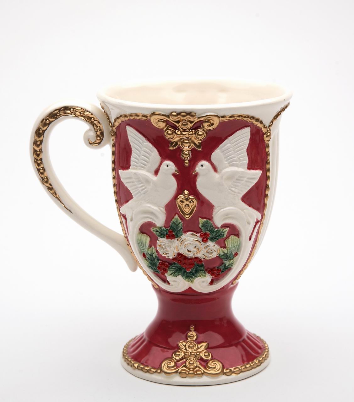 Ceramic Christmas Fantasia Coffee Mug Home Décor Gift for Her Gift for Mom Kitchen Décor Christmas Décor - Mugs