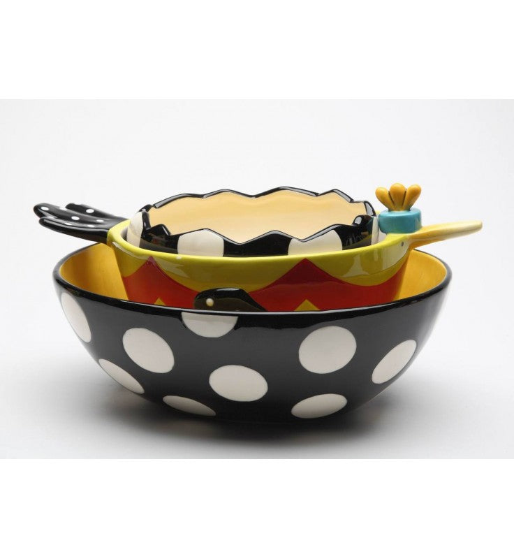 Ceramic Dollymama’s Set Of 3 Egg & Bird Shaped Bowl Kitchen Decor Gift for Her - Bowls