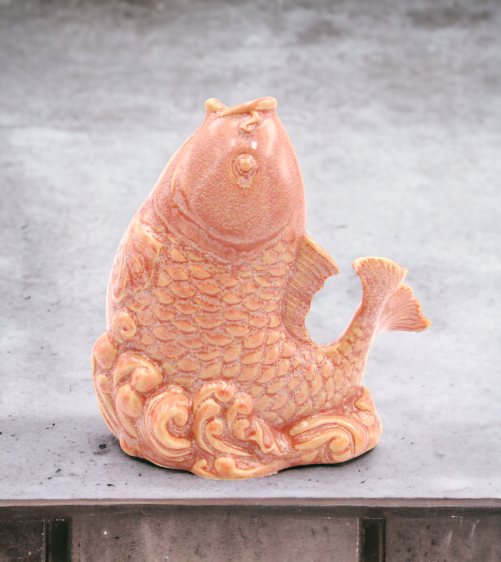Ceramic Fish Tealight Candle Holder Home Décor Gift for Her Gift for Mom Bathroom Décor - Candle holder