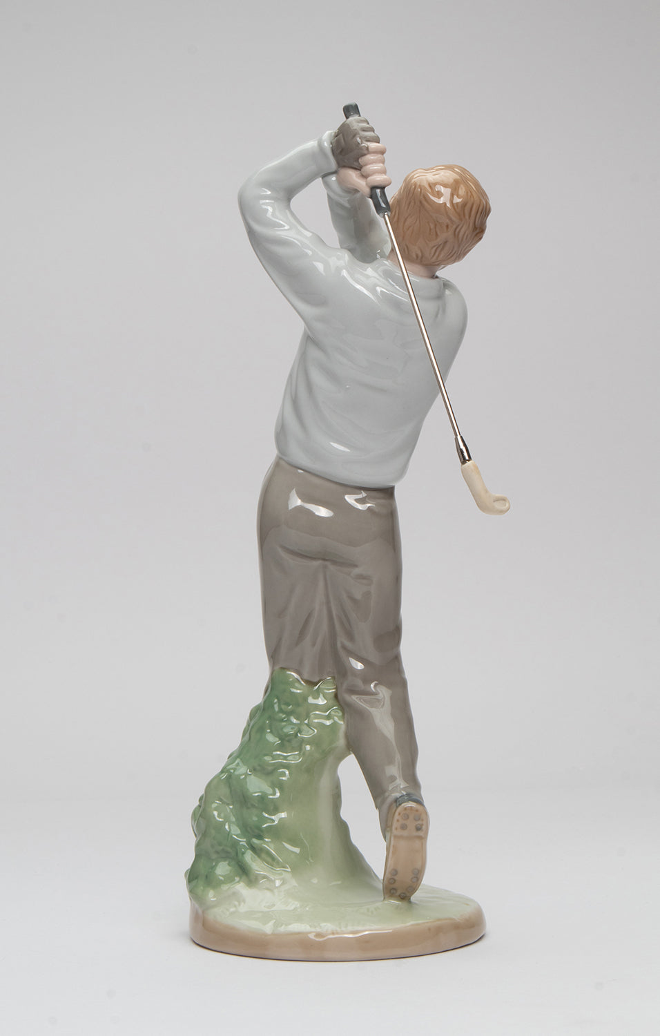 Ceramic Golfer Figurine Home Décor Gift for Him Gift for Dad Gift for Son Gift for Boss Office Decor - Figurine