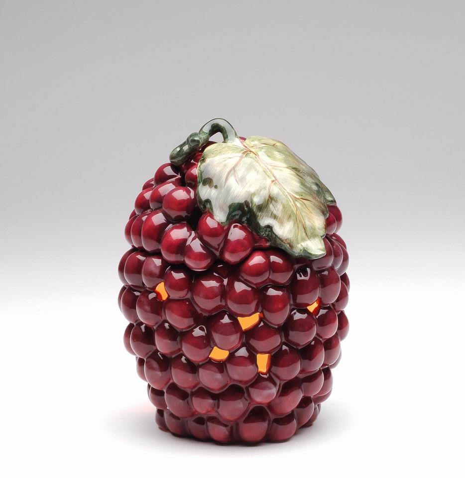 Ceramic Grape Tart Burner Home Décor Gift for Her Gift for Mom Kitchen Décor Farmhouse Décor Nature Lover Gift Vintage