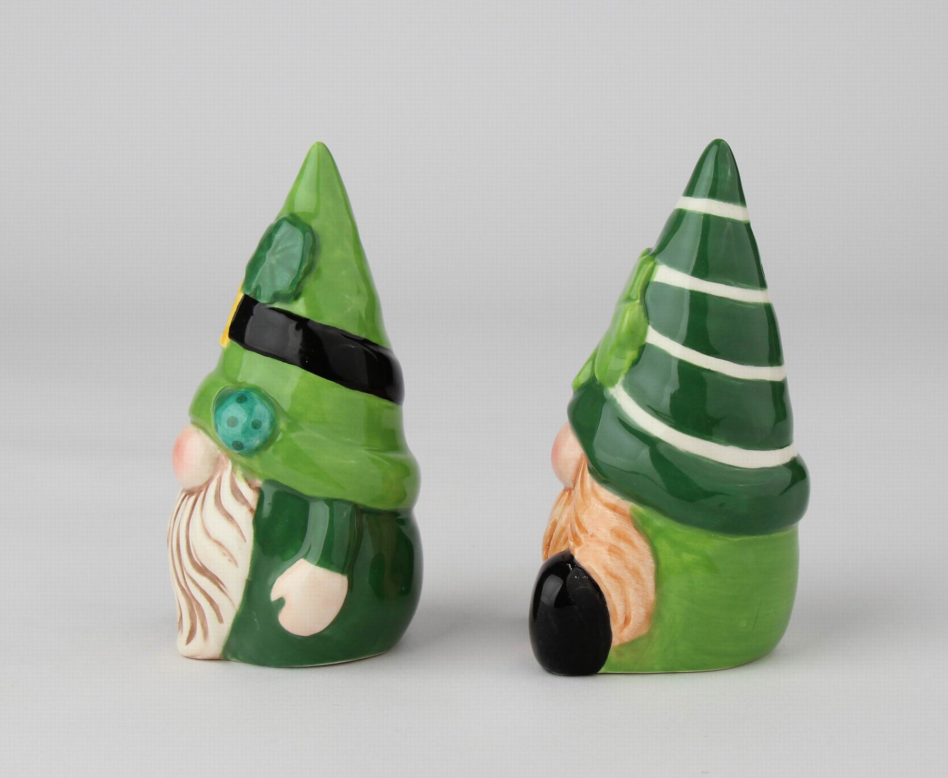 Ceramic Irish Gnomes Salt and Pepper Shakers Home Décor Gift for Her Gift for Mom Kitchen Décor Irish Saint Patrick’s
